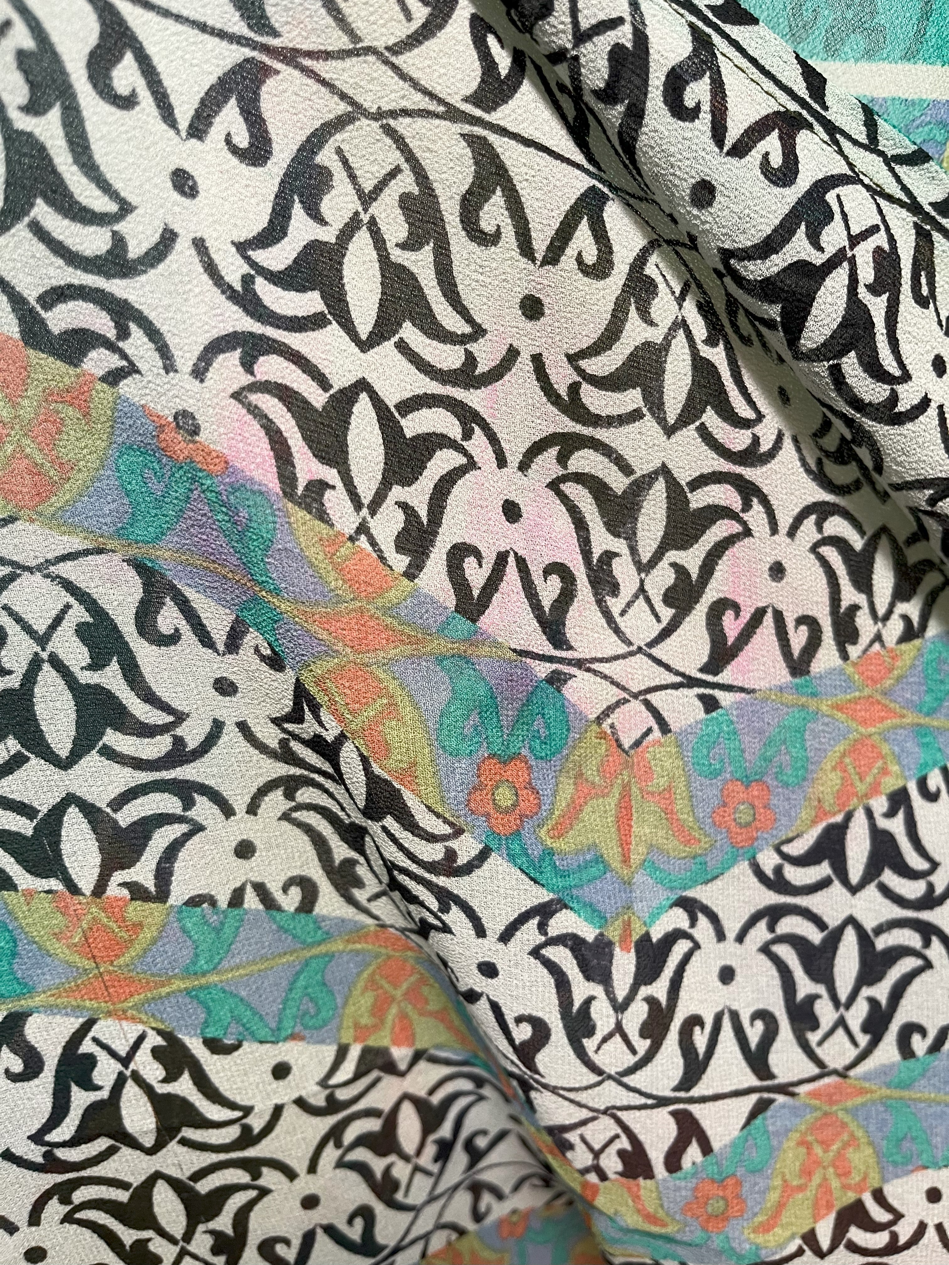 PRG7363 Sheer Wabi Sabi Pure Silk Shrug