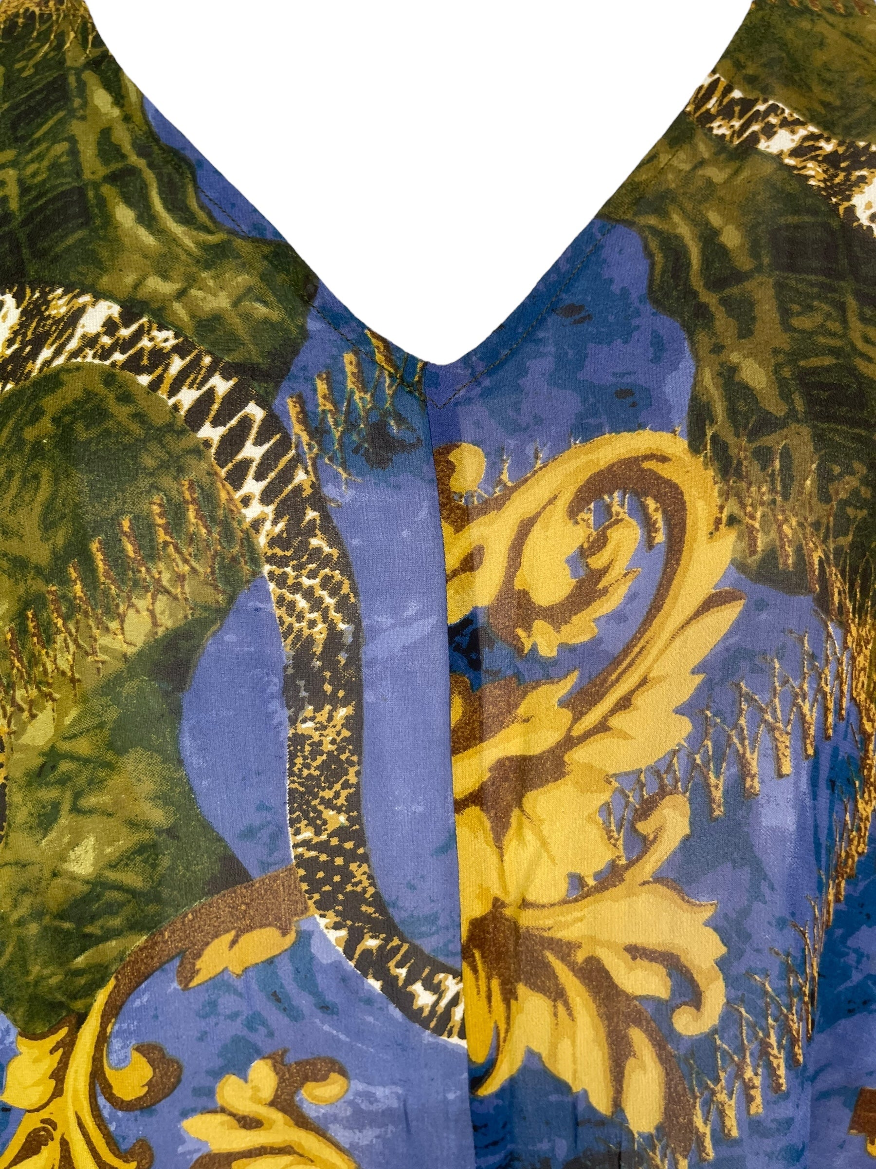 PRG7592 Sheer Wabi Sabi Pure Silk Waterfall Top