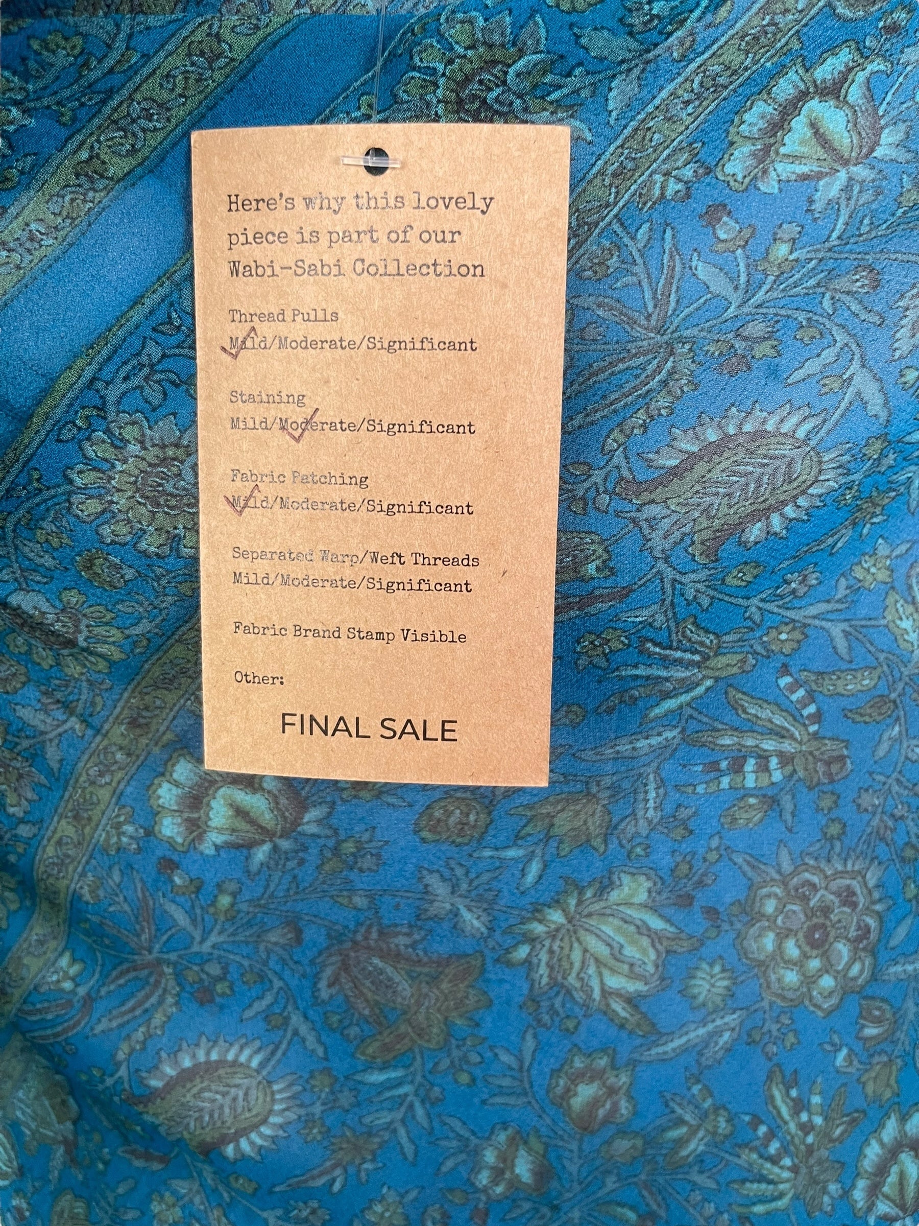 PREVIEW PRG8102 Sheer Wabi Sabi Pure Silk Waterfall Top