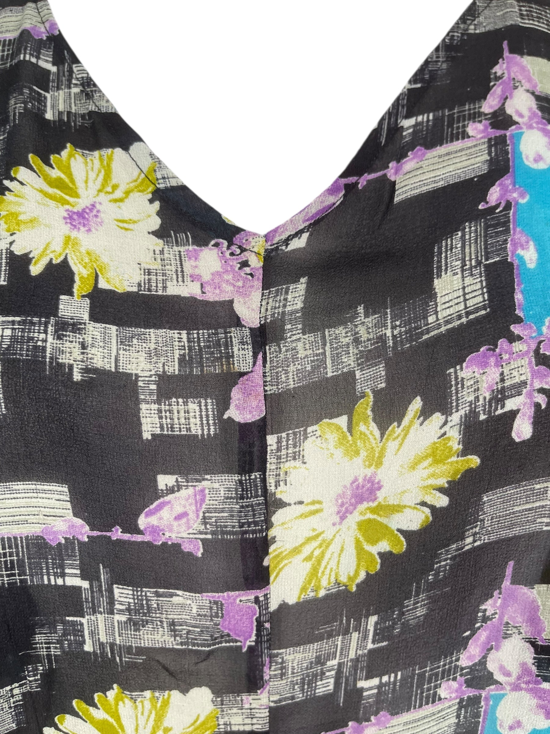 PRG8114 Sheer Wabi Sabi Pure Silk Waterfall Top