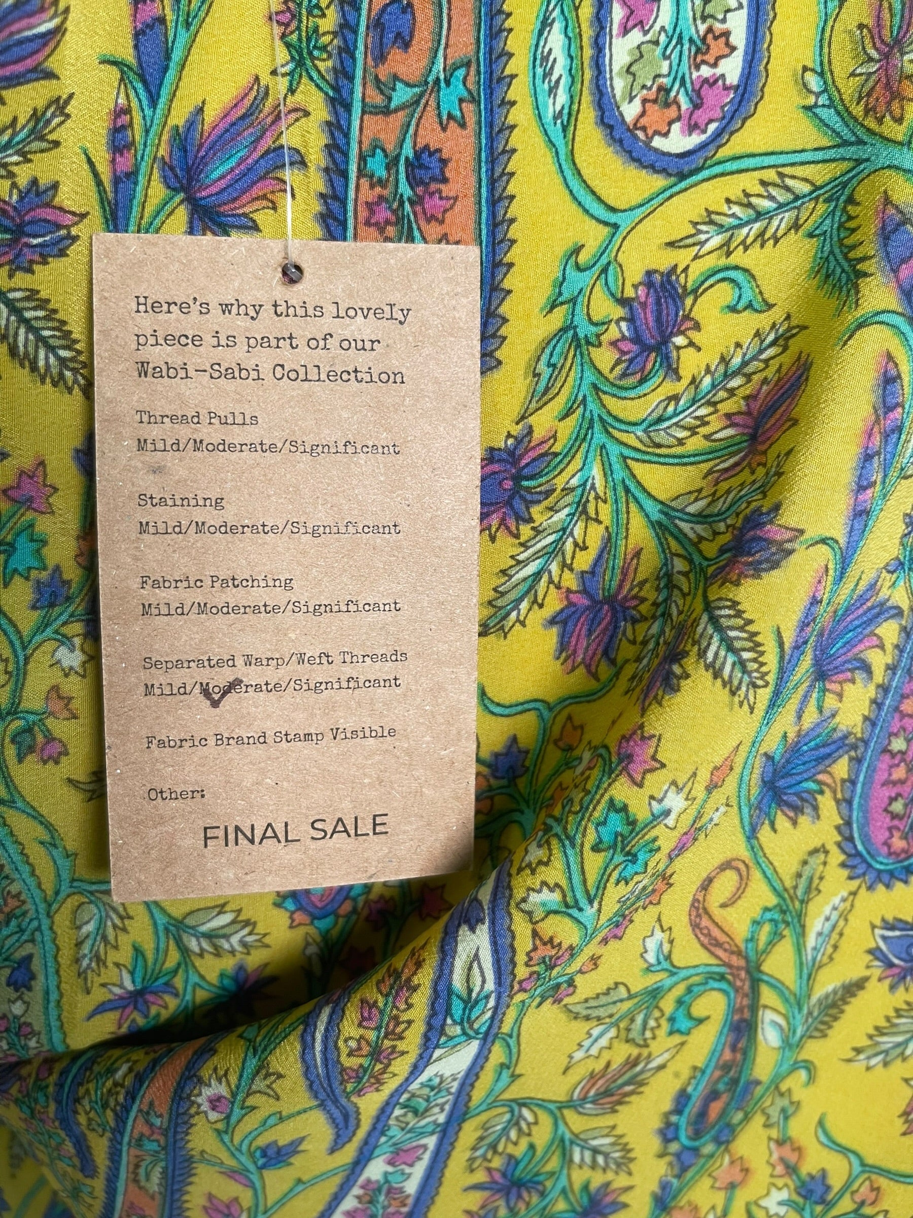 Releases Sunday at 8pm EST PRC8791 Wabi Sabi Pure Silk Versatile Vest