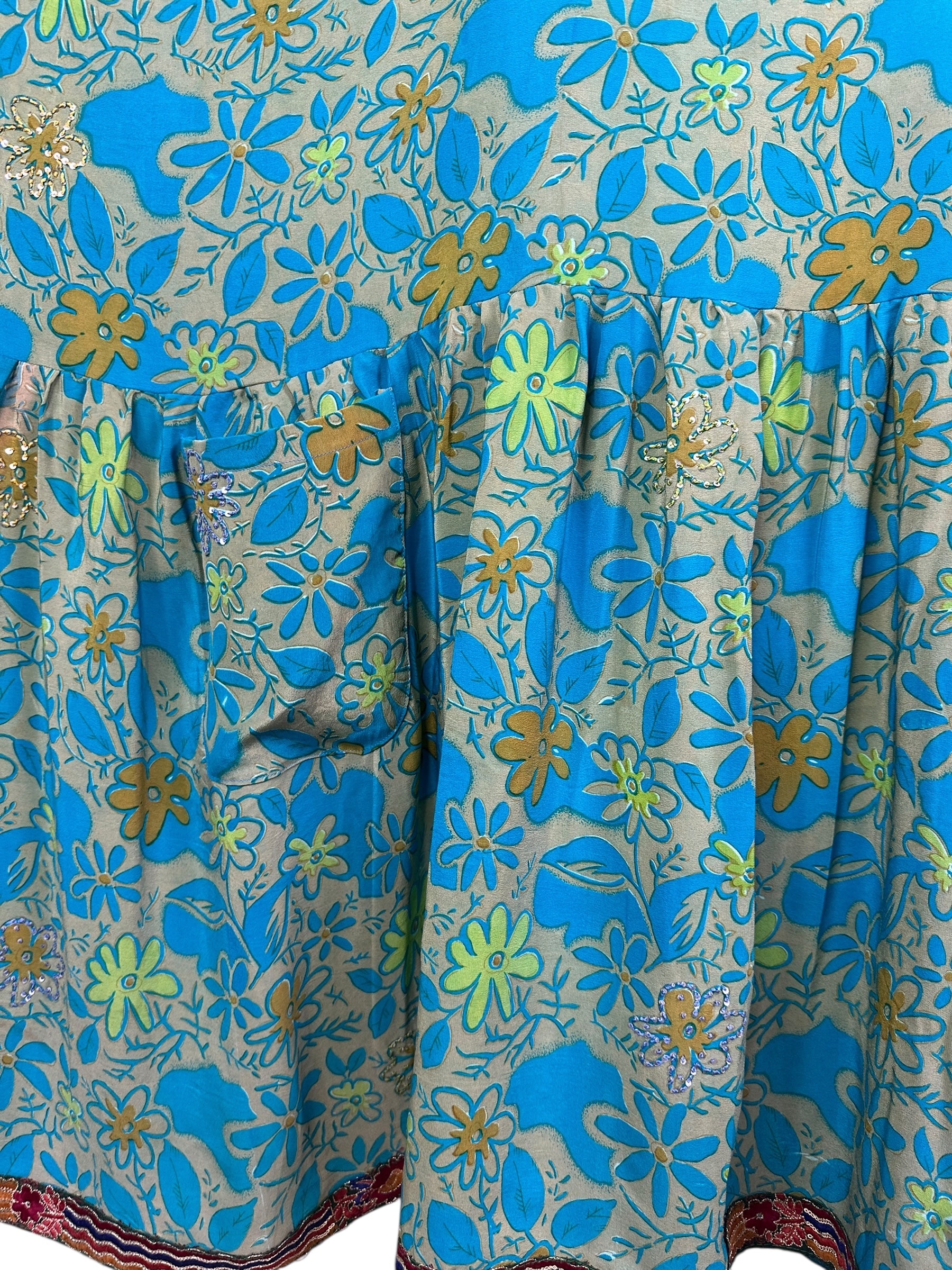 PRC8398 Wabi Sabi Pure Silk Boxy Babydoll Dress