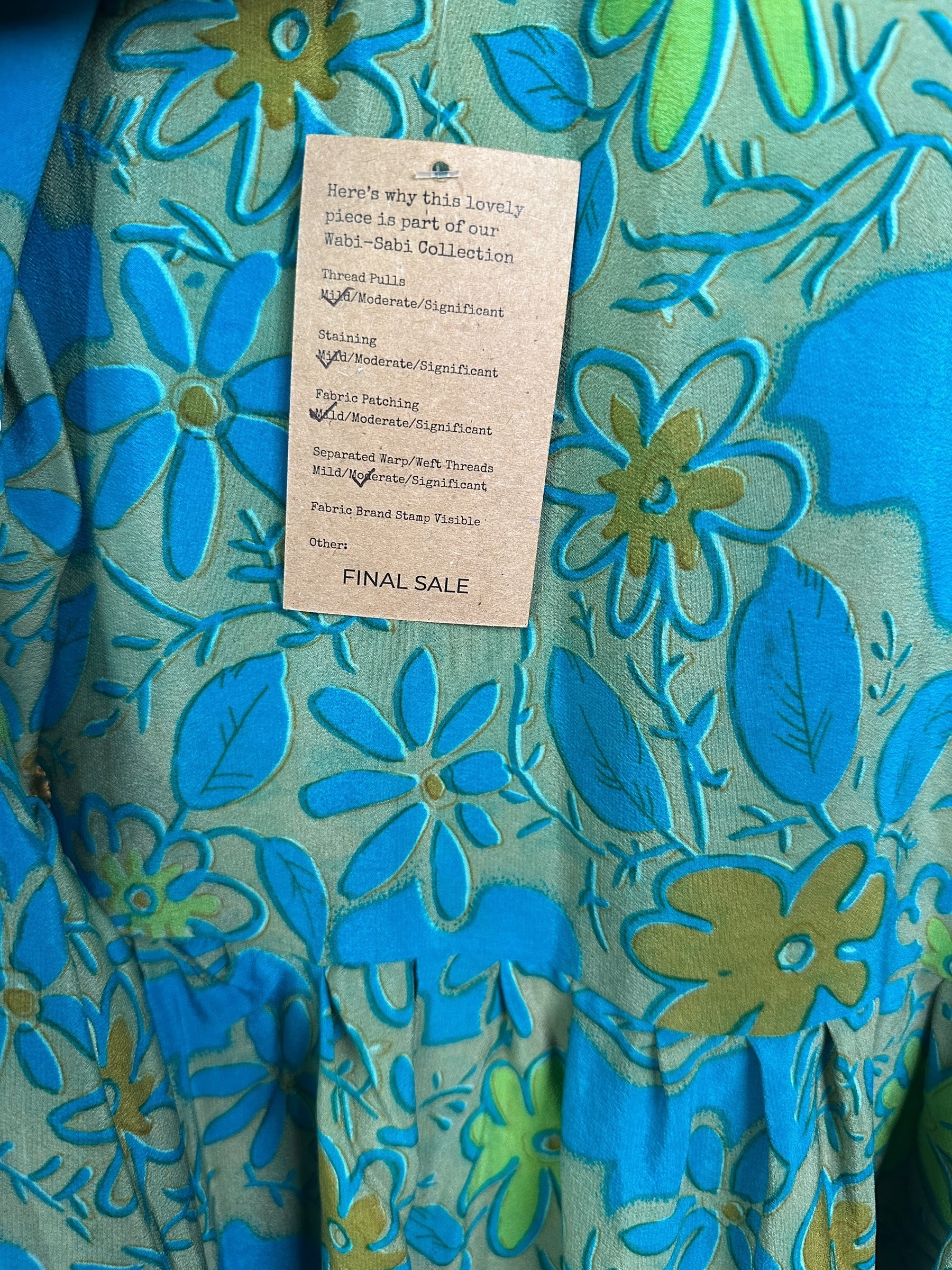 PRC8398 Wabi Sabi Pure Silk Boxy Babydoll Dress