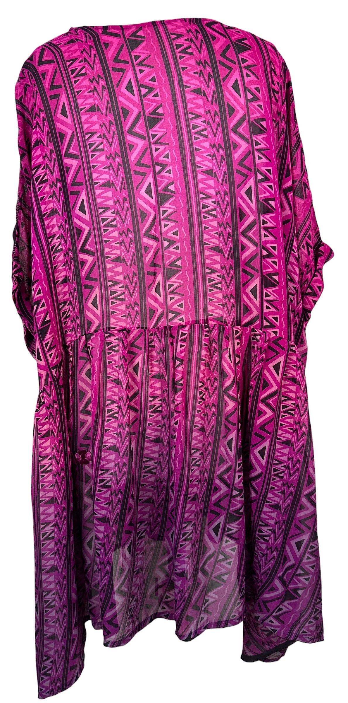 PREVIEW PRG8424 Sheer Wabi Sabi Pure Silk Boxy Babydoll Dress