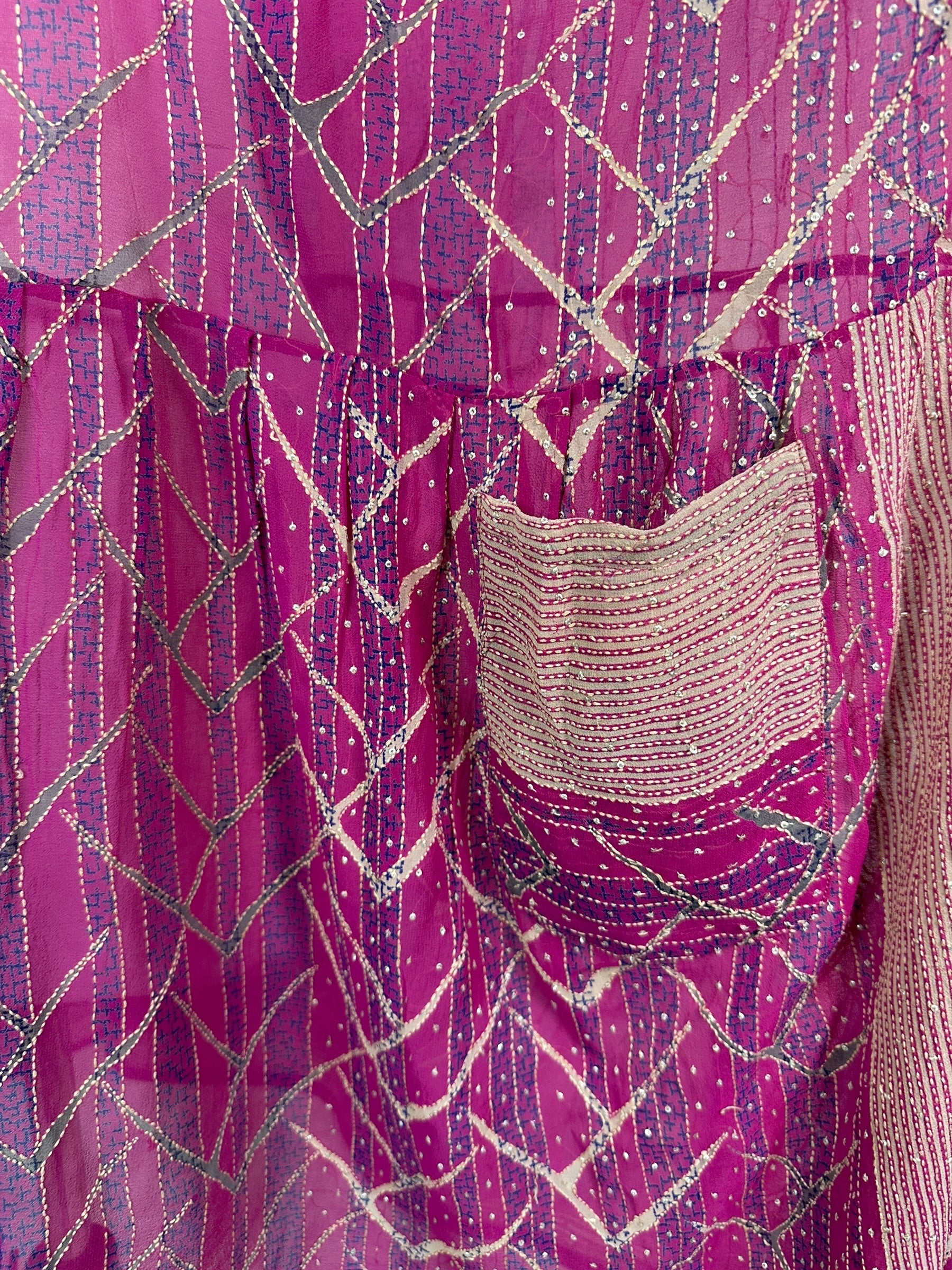 PRG8414 Sheer Wabi Sabi Pure Silk Boxy Babydoll Dress