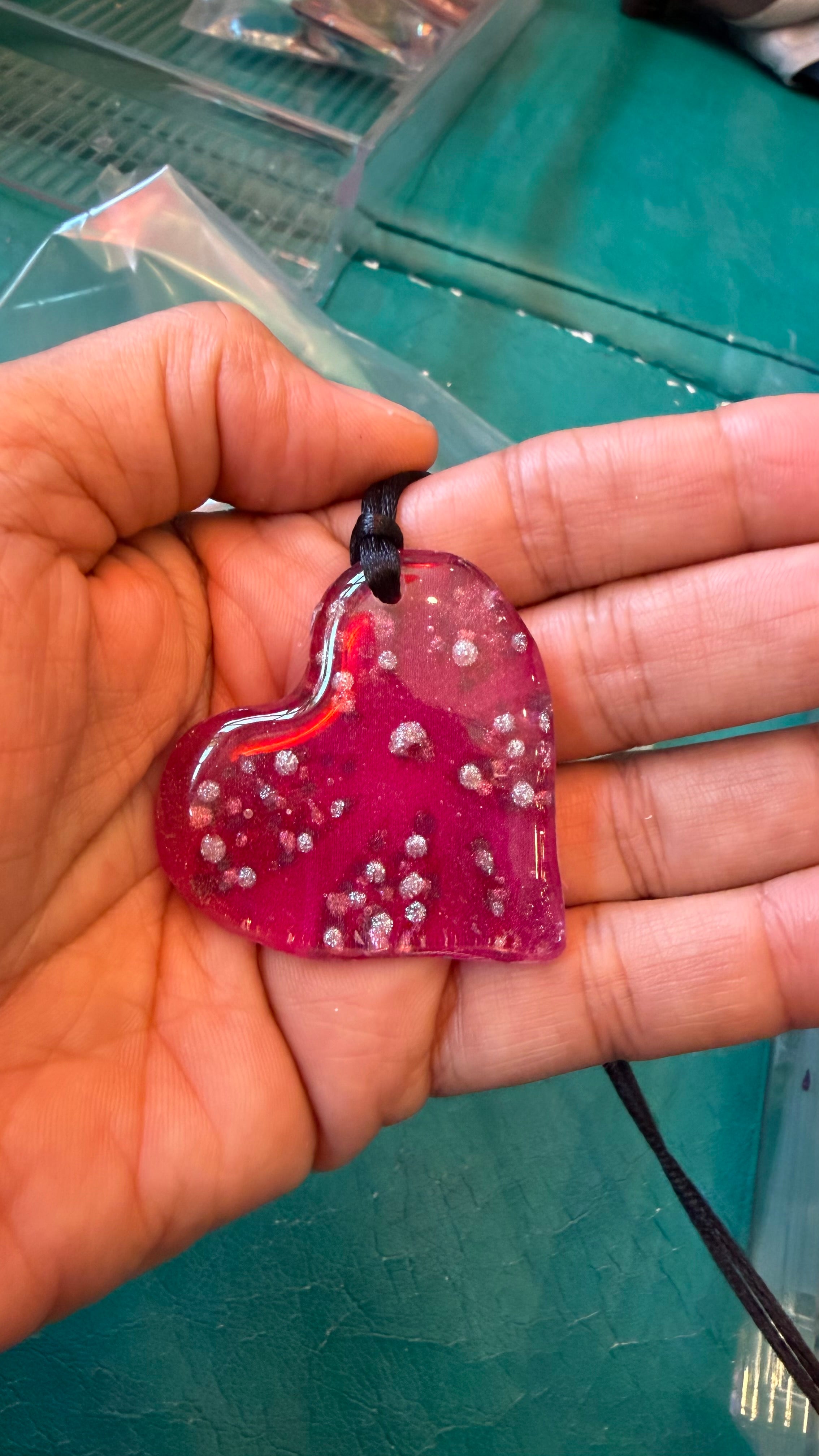 My Rose Heart Pendant