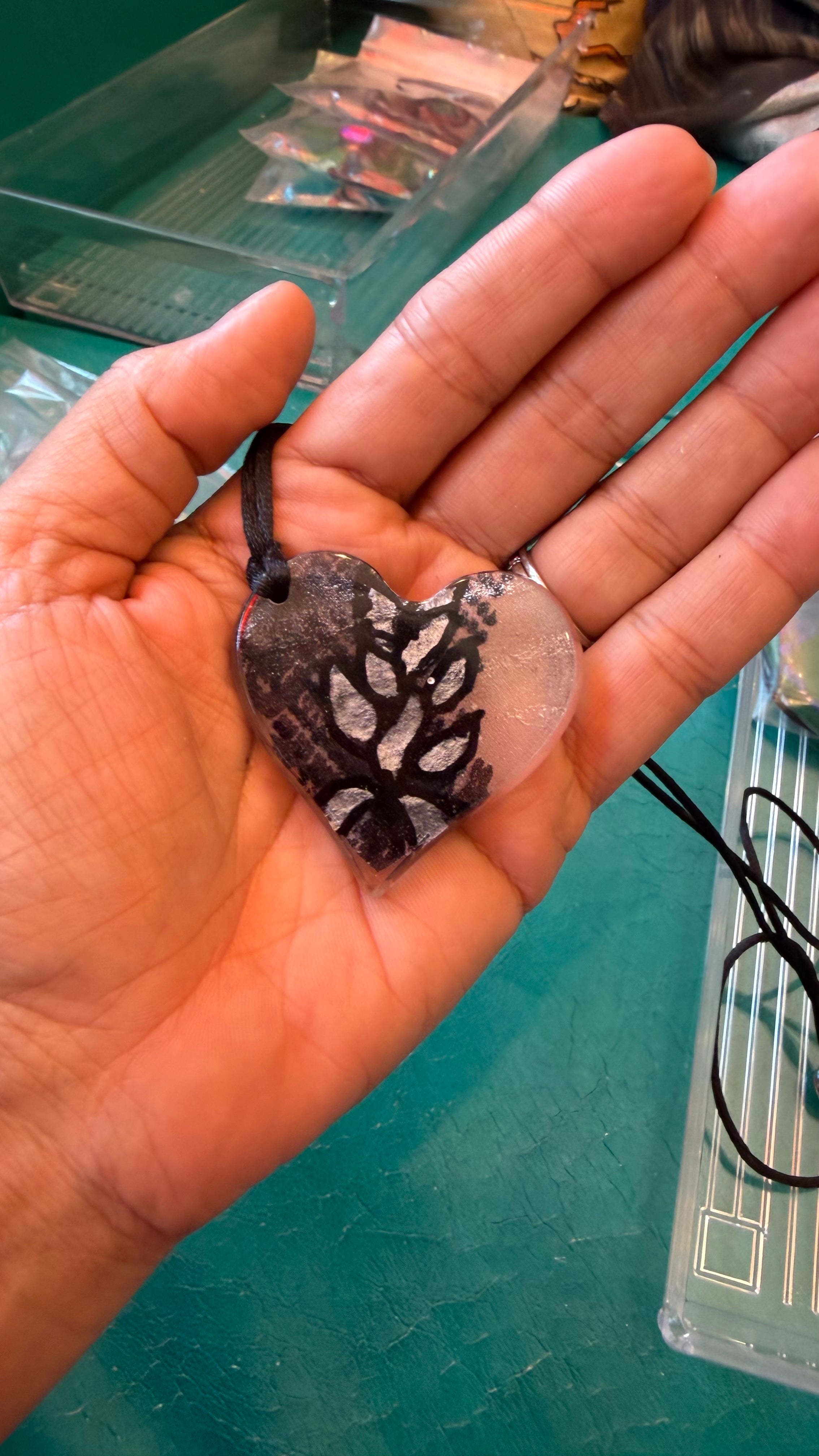 Eclipse Heart Pendant