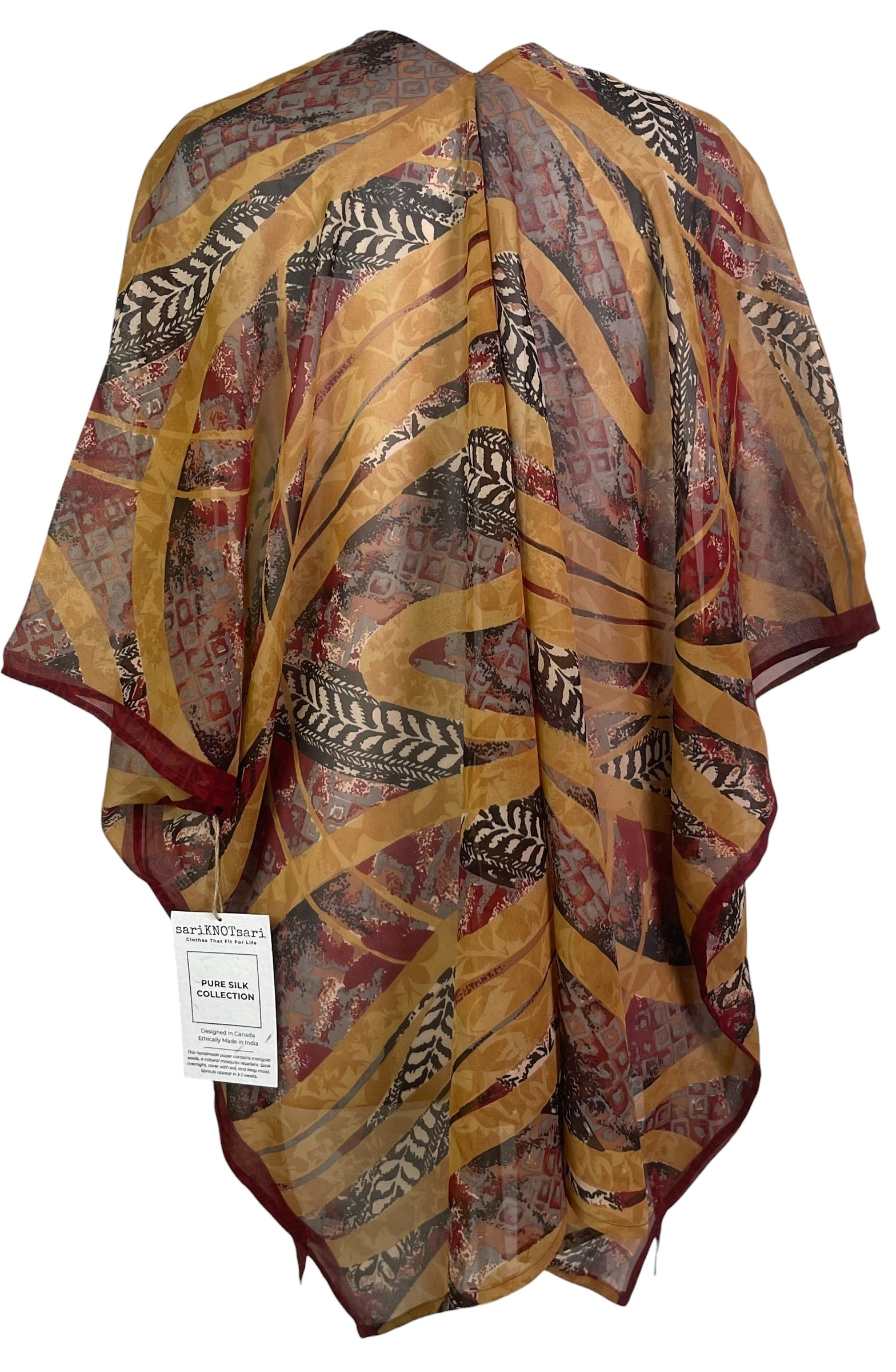 PRC8963 Avatar Pure Silk Cardigan