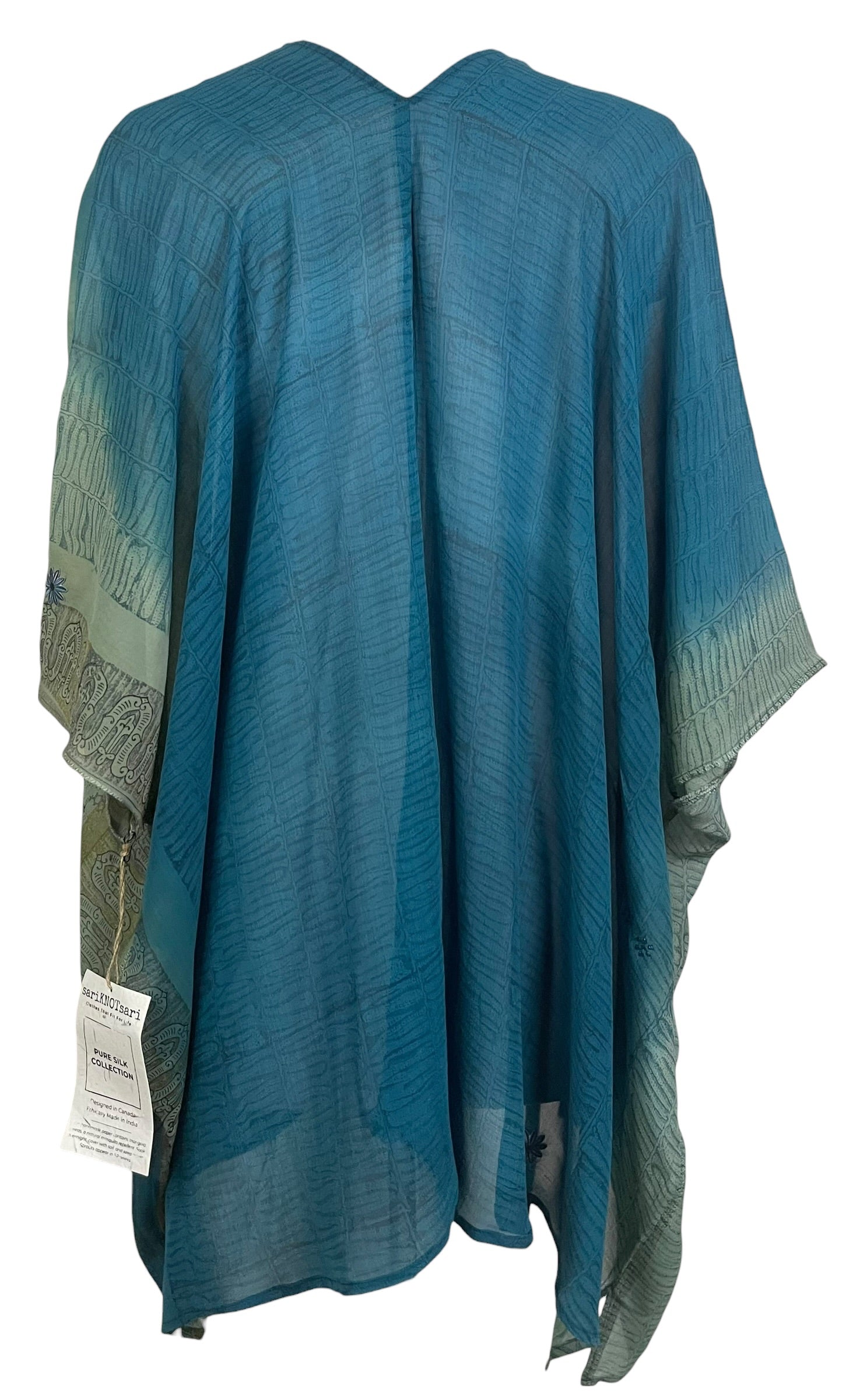 PRG9038 Sheer Avatar Pure Silk Cardigan