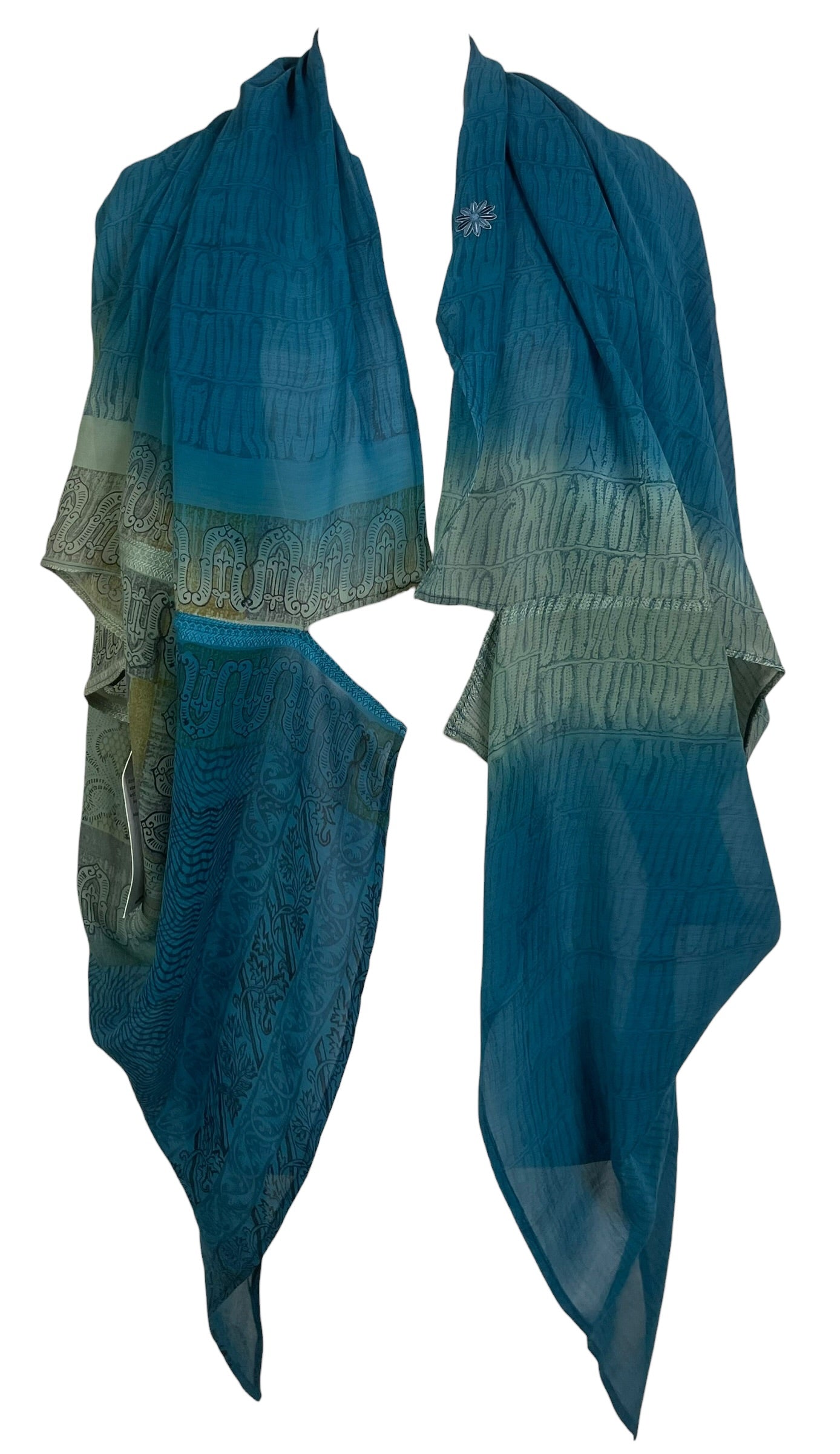 PRG9038 Sheer Avatar Pure Silk Cardigan