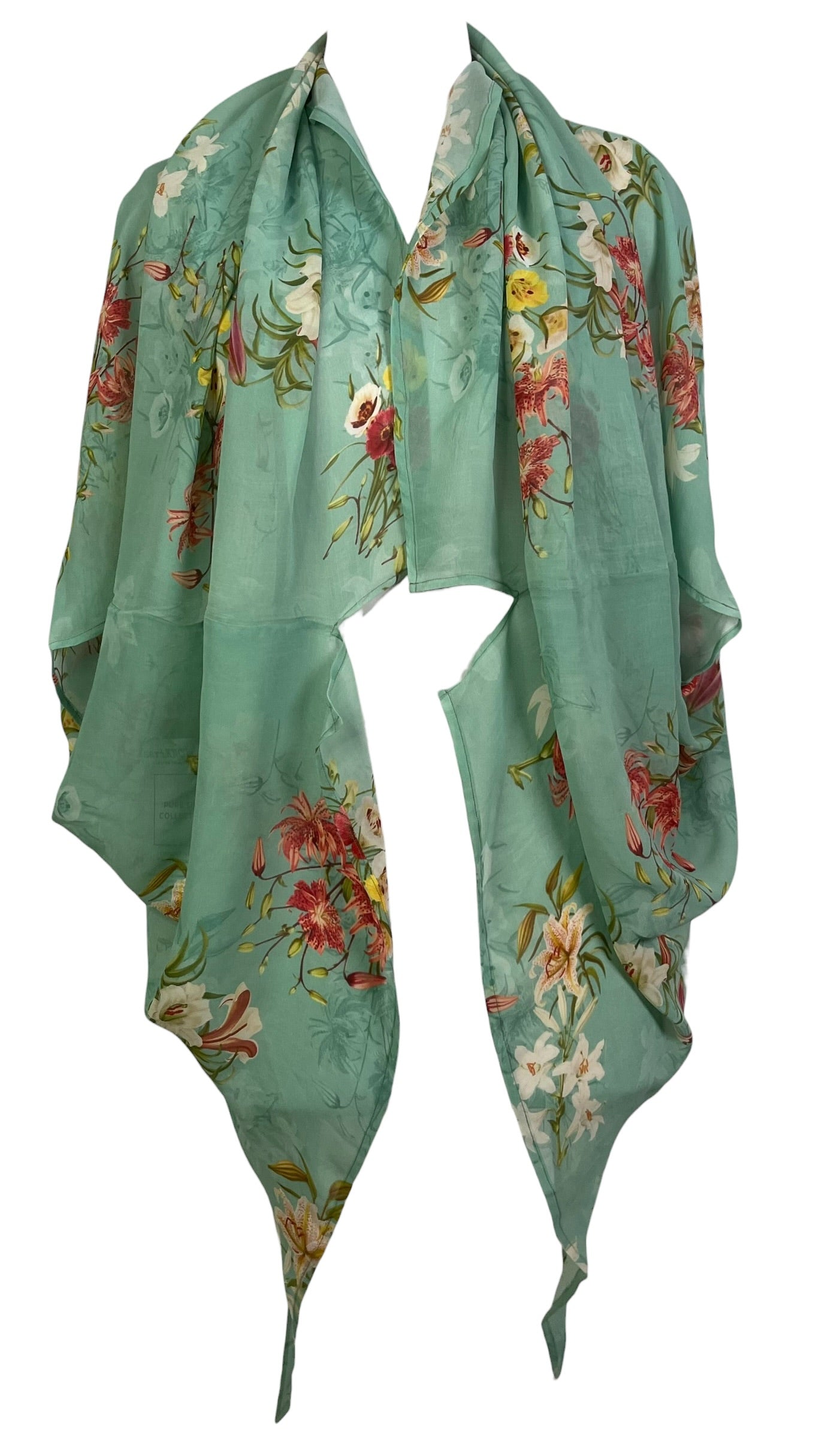 PRG8960 Sheer Wabi Sabi Pure Silk Cardigan
