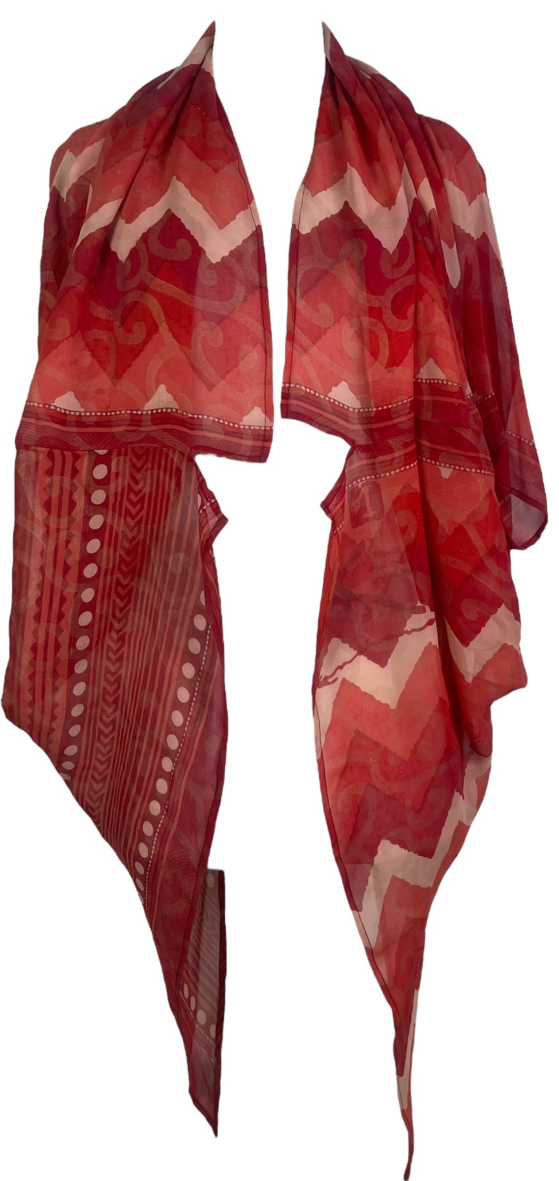 PRG8146 Sheer Avatar Pure Silk Cardigan