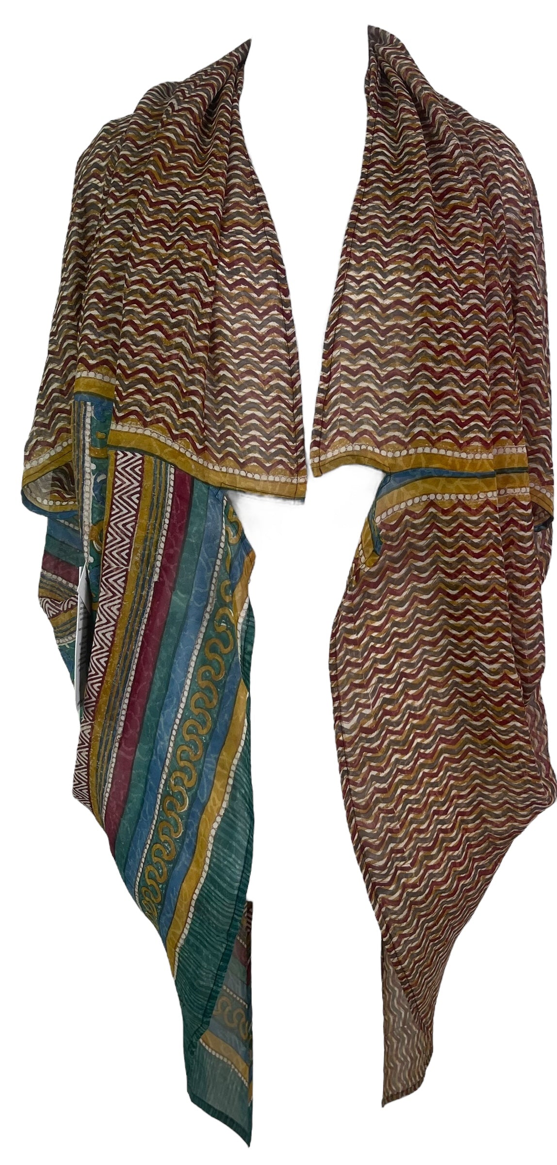 PRG8108 Sheer Avatar Pure Silk Cardigan