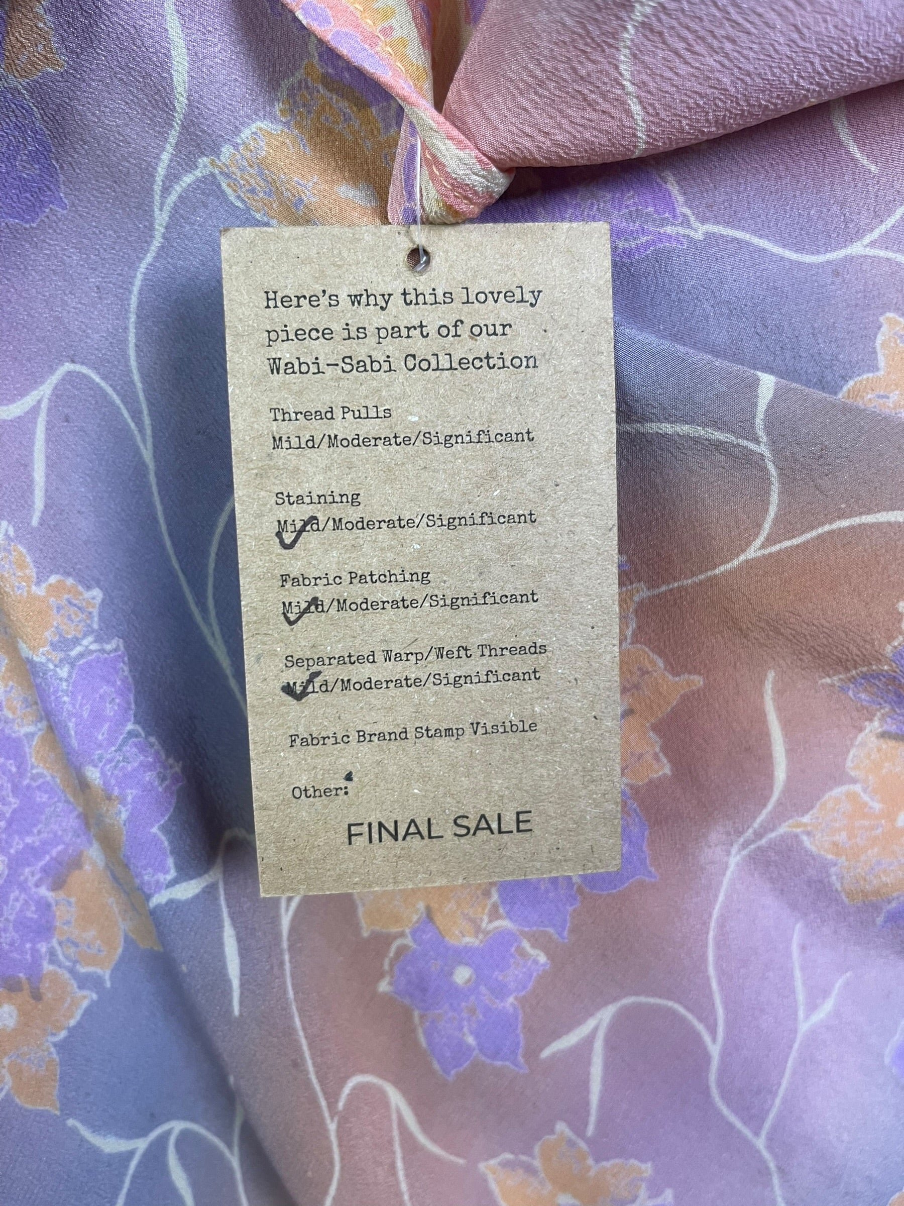 PRC8978 Wabi Sabi Pure Silk Cardigan