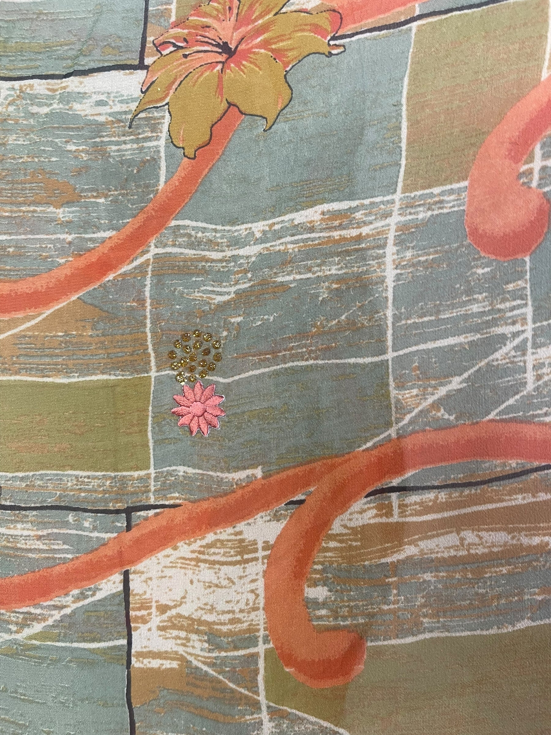 PRG8101 Sheer Avatar Pure Silk Cardigan