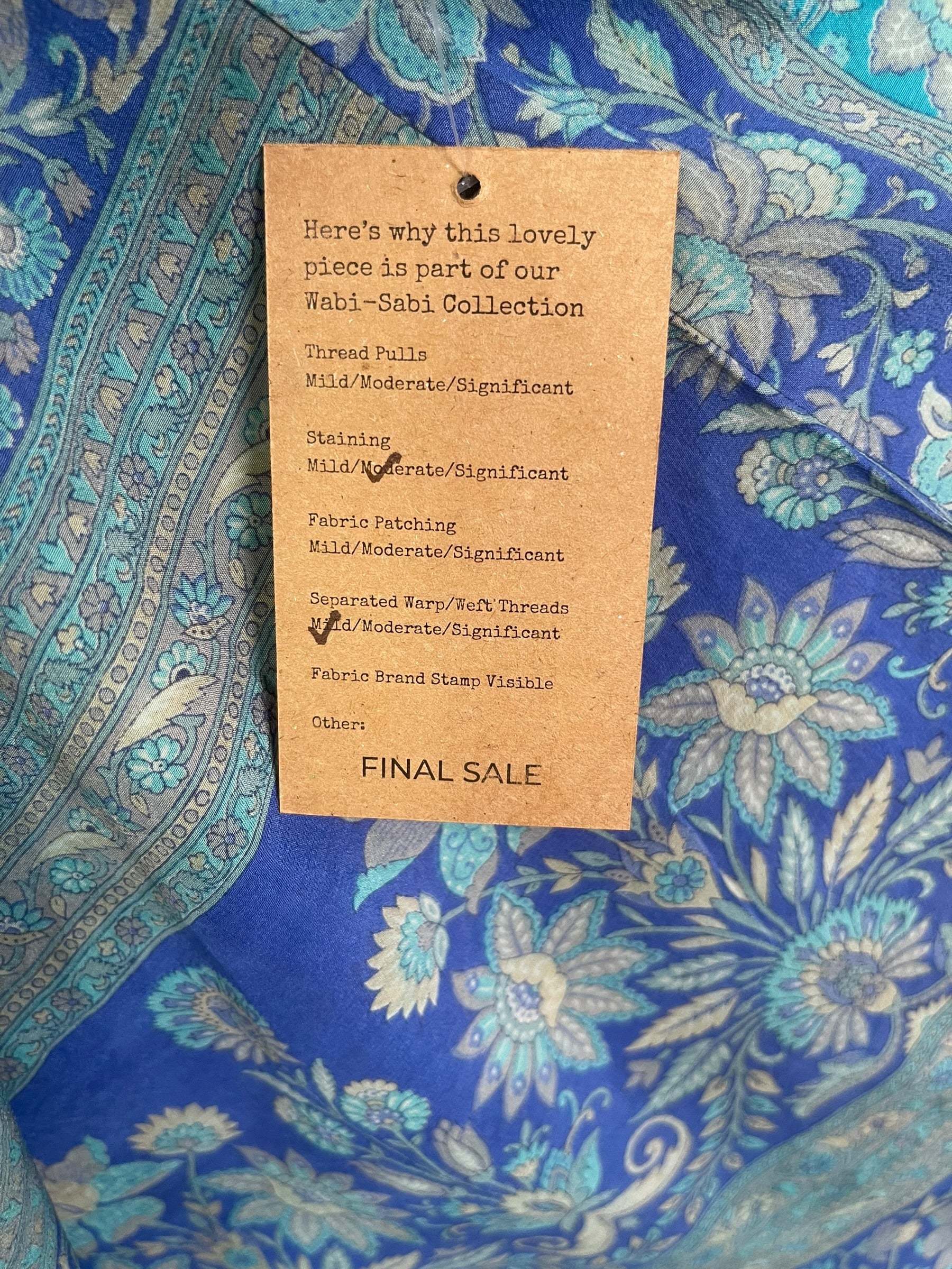 PRC8976 Wabi Sabi Pure Silk Cardigan