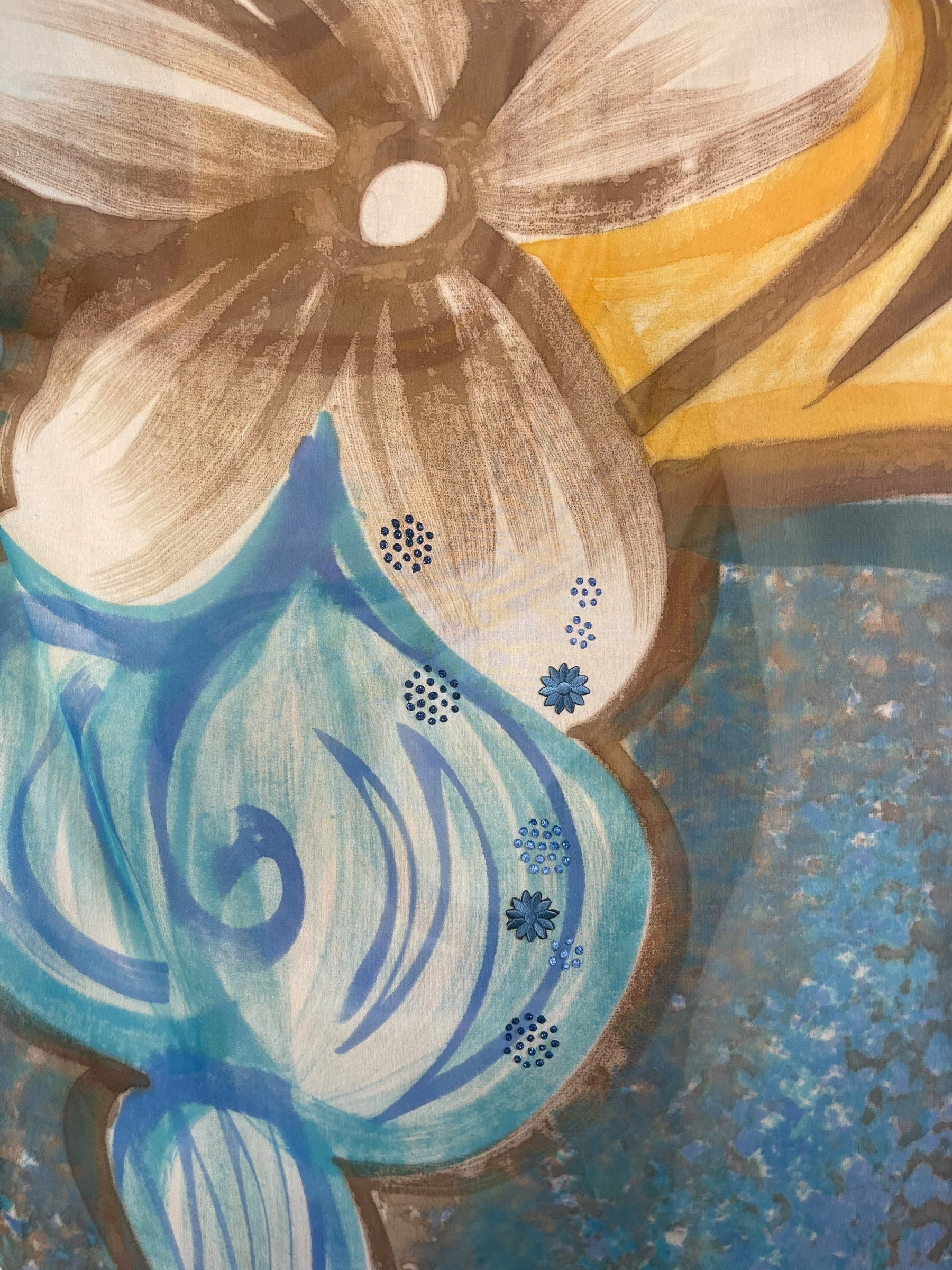 PRG8148 Sheer Avatar Pure Silk Cardigan