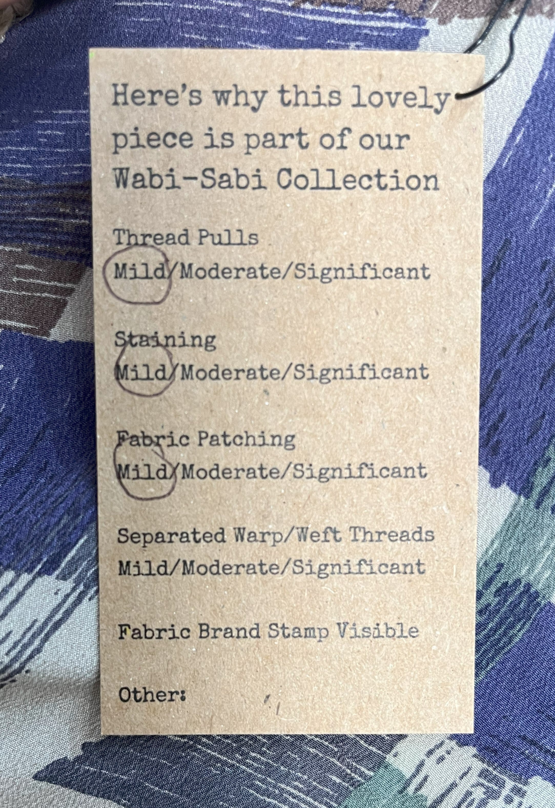 PRC7553 Wabi Sabi Pure Silk Waterfall Top