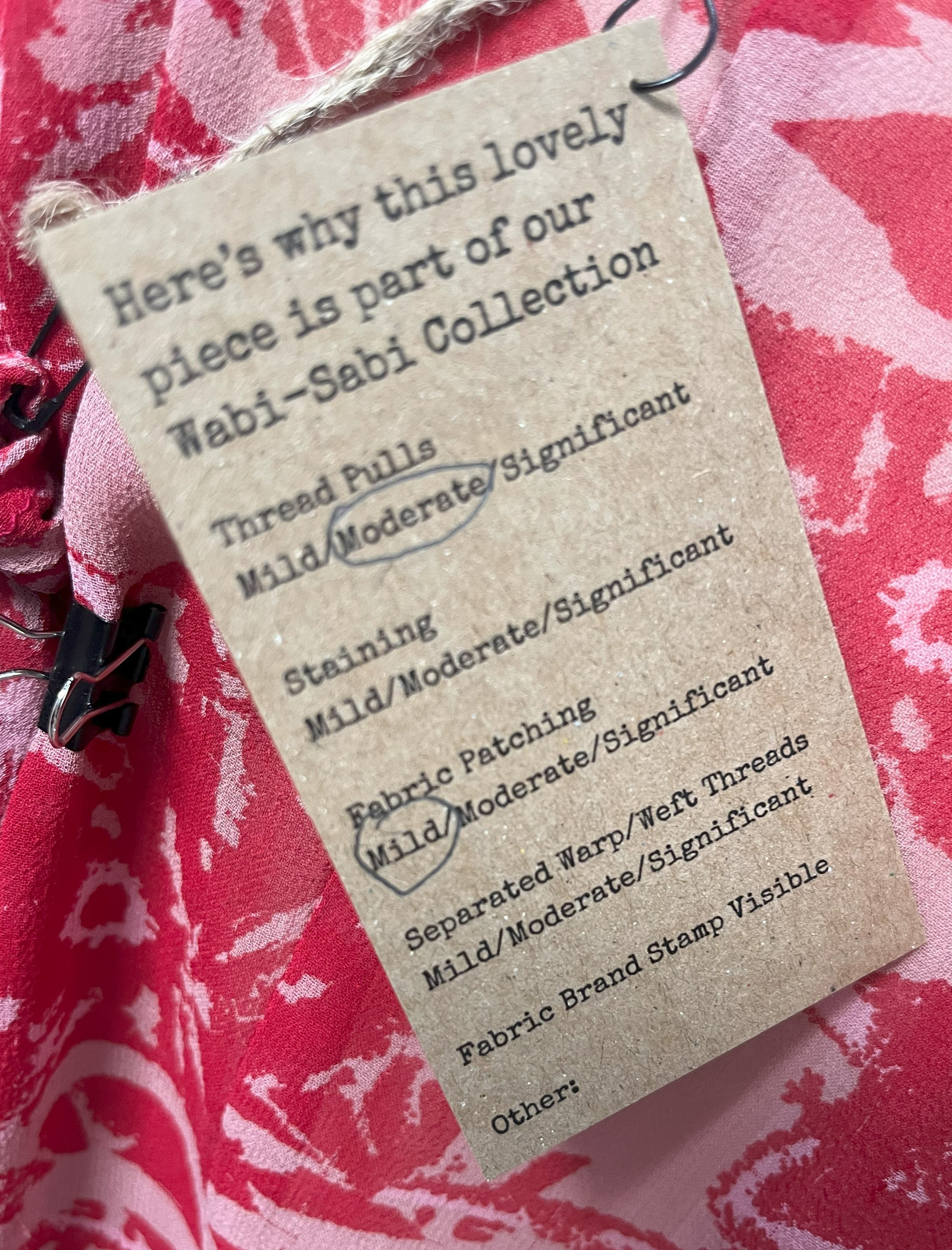 PRG7039 Sheer Wabi Sabi Pure Silk Waterfall Top