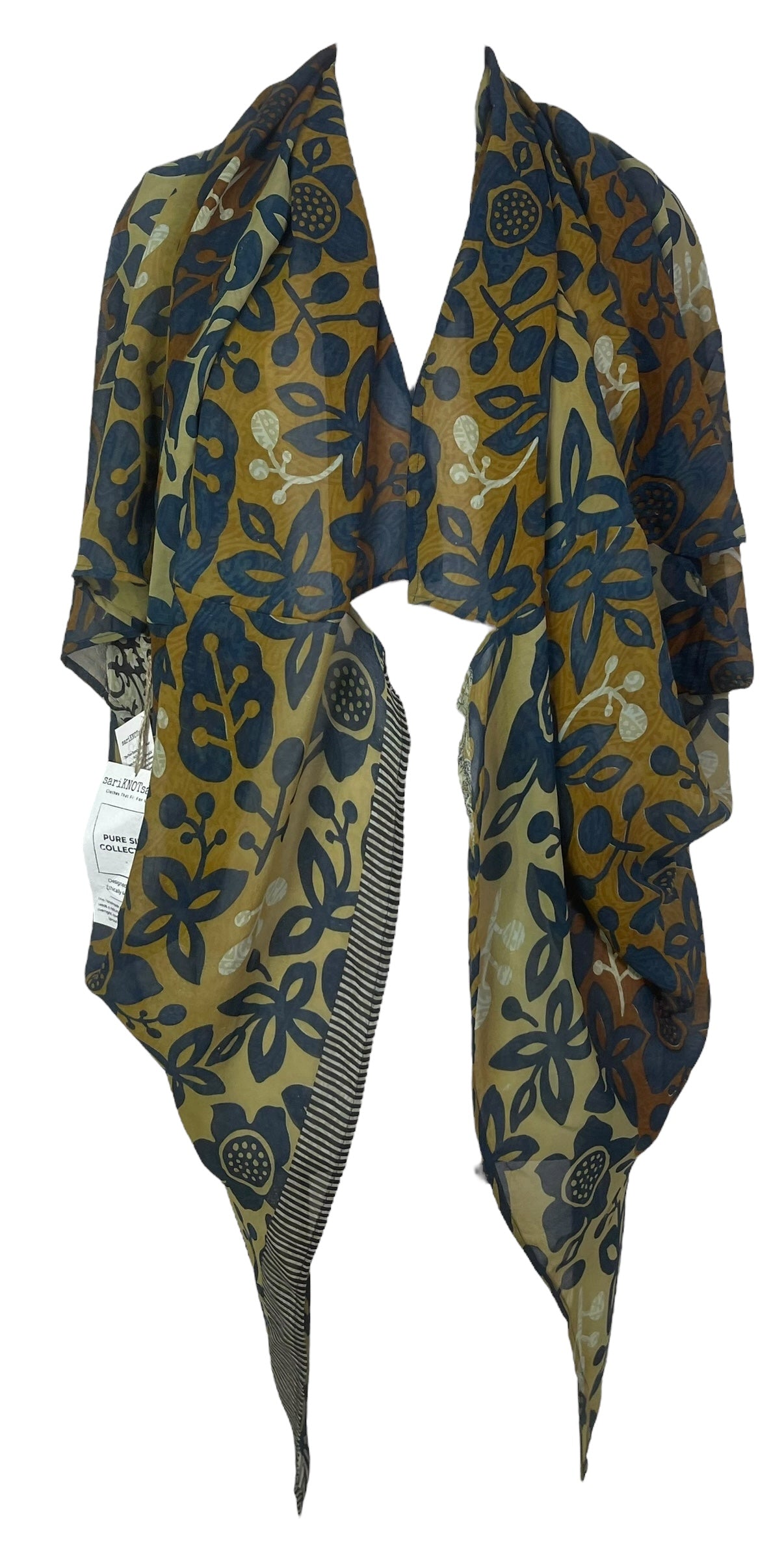 PRG8150 Sheer Avatar Pure Silk Cardigan