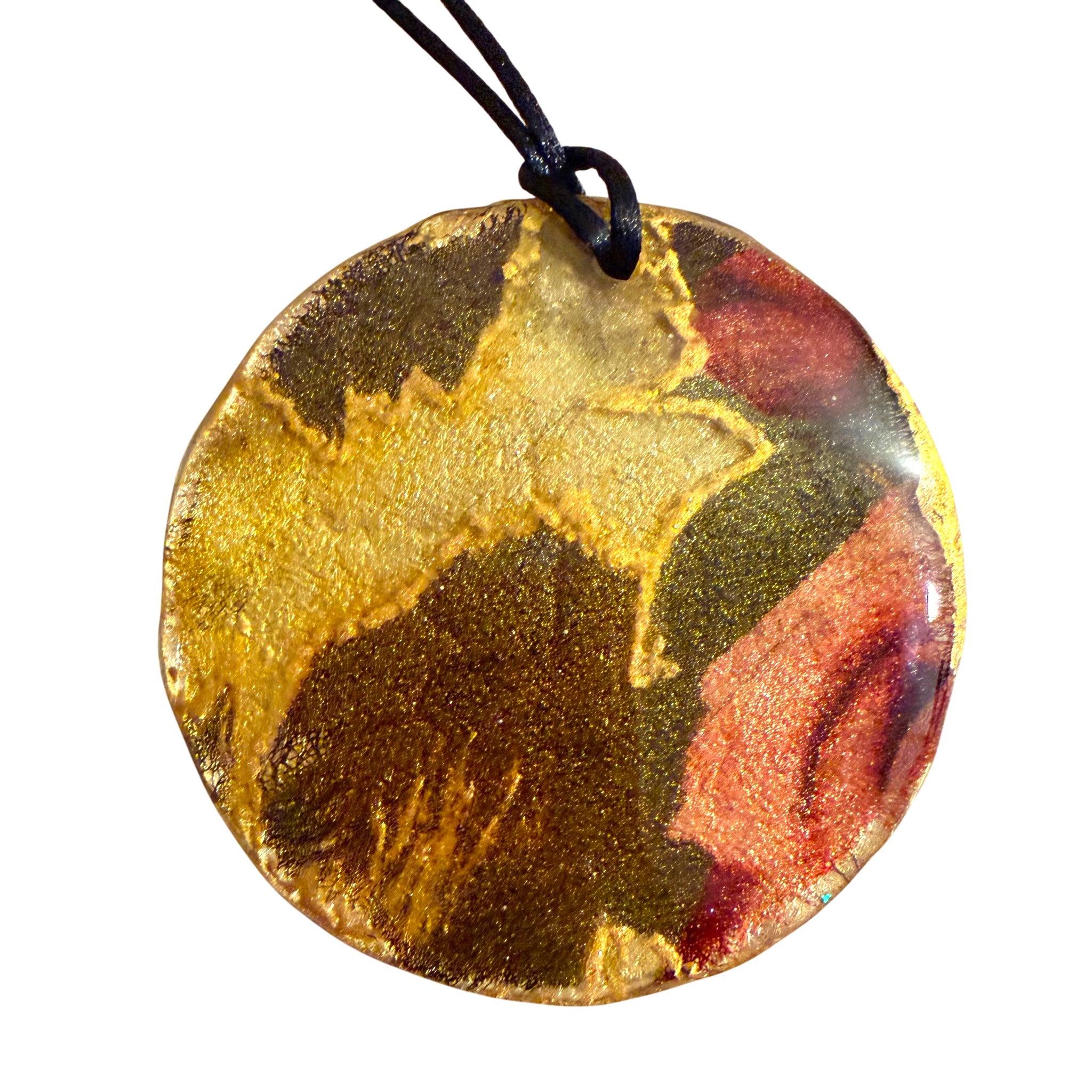 Autumn Leaves in the Sun Pendant