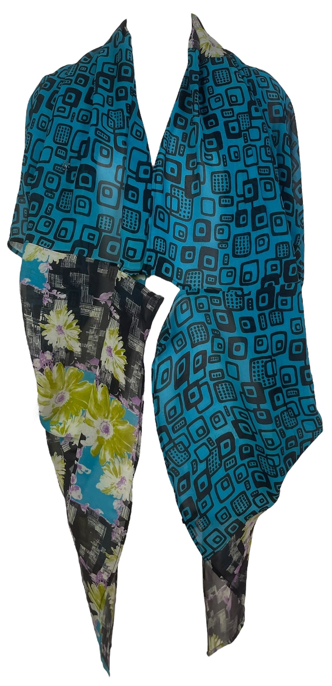 PRG8114 Sheer Wabi Sabi Pure Silk Cardigan by DECEMBER2025 – Handmade ethical Cardigan from sariKNOTsari using upcycled silk. Designed in Canada for travel and slow fashion, loved from Toronto to LA to Sydney.