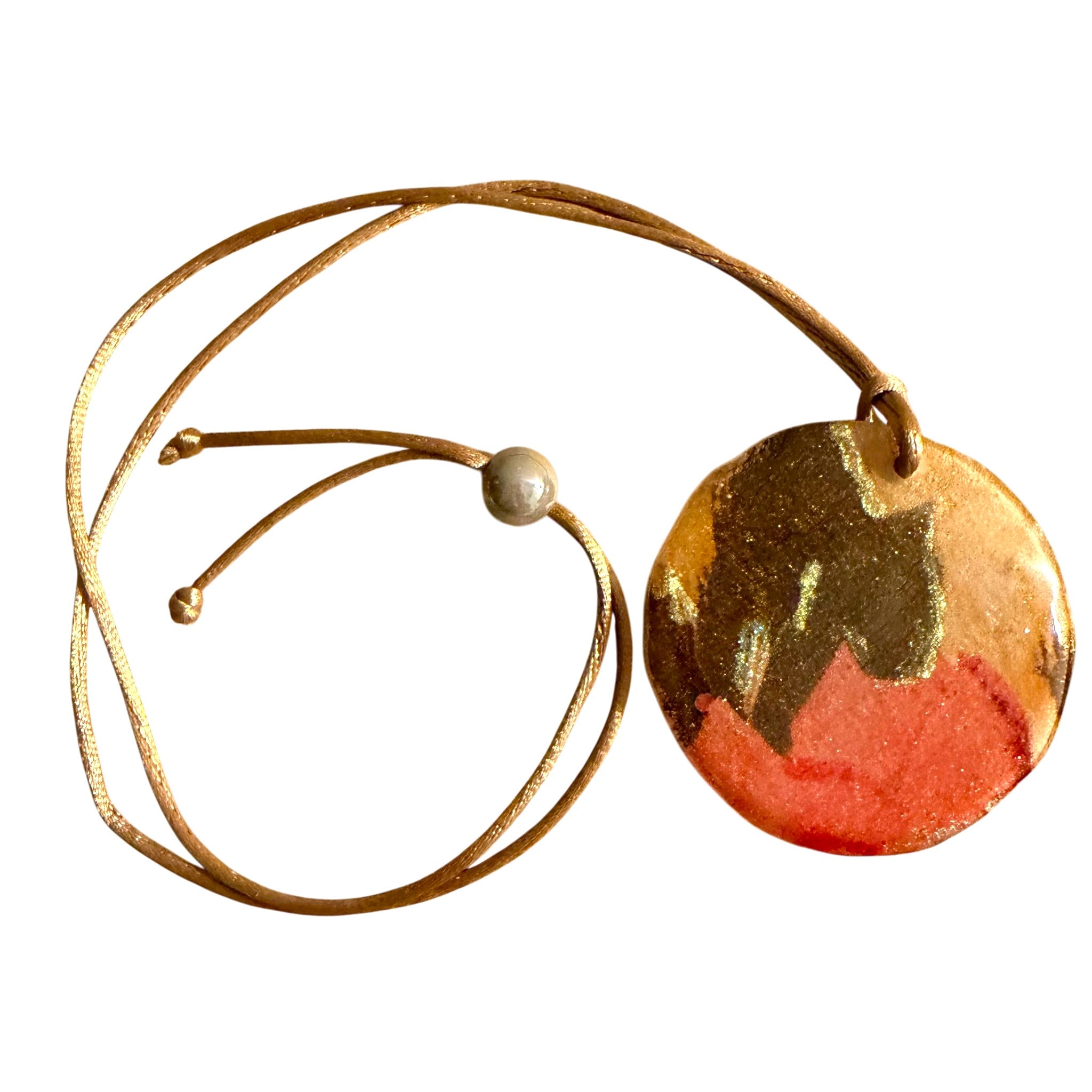 "Roses in Gold" Pendant