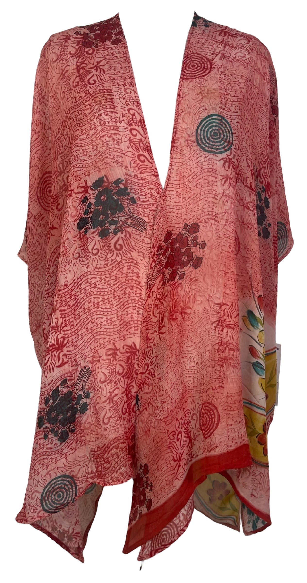 PREVIEW PRG8116 Sheer Wabi Sabi Pure Silk Cardigan