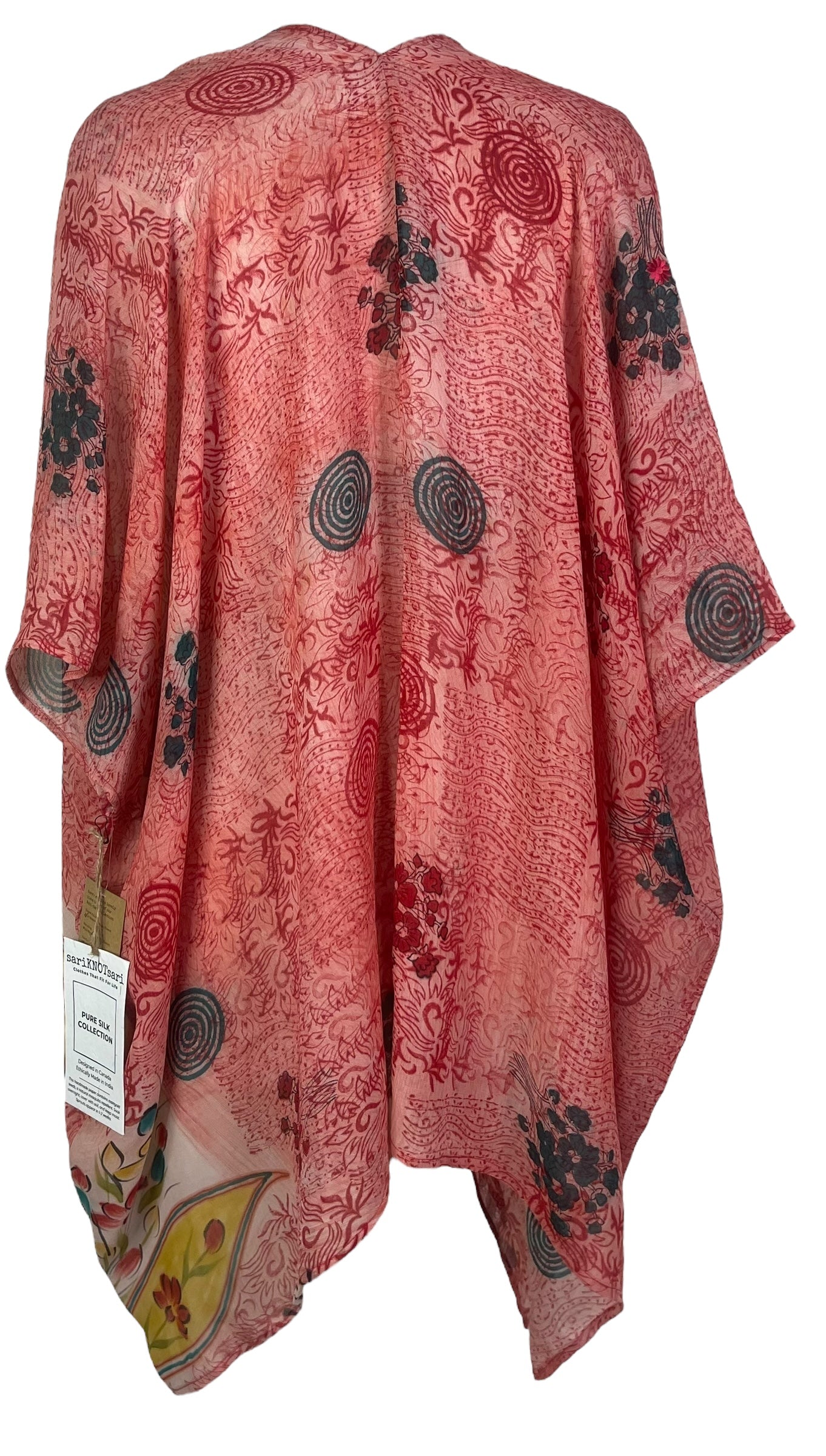 PREVIEW PRG8116 Sheer Wabi Sabi Pure Silk Cardigan