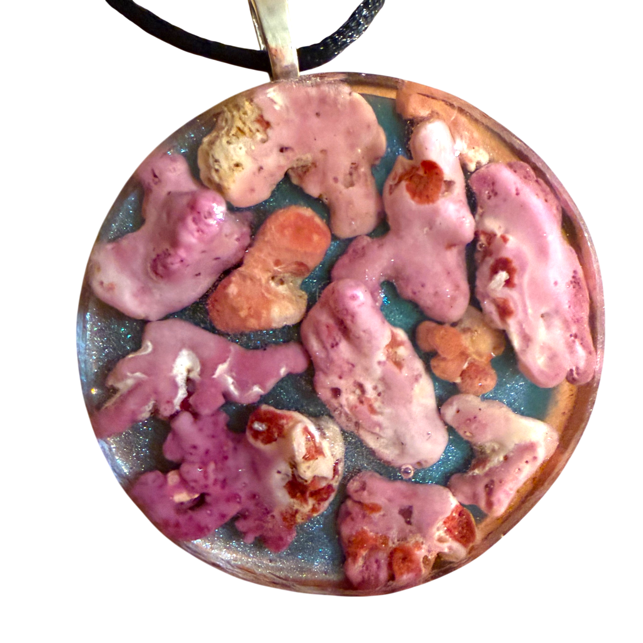 Pink Coral Pendant