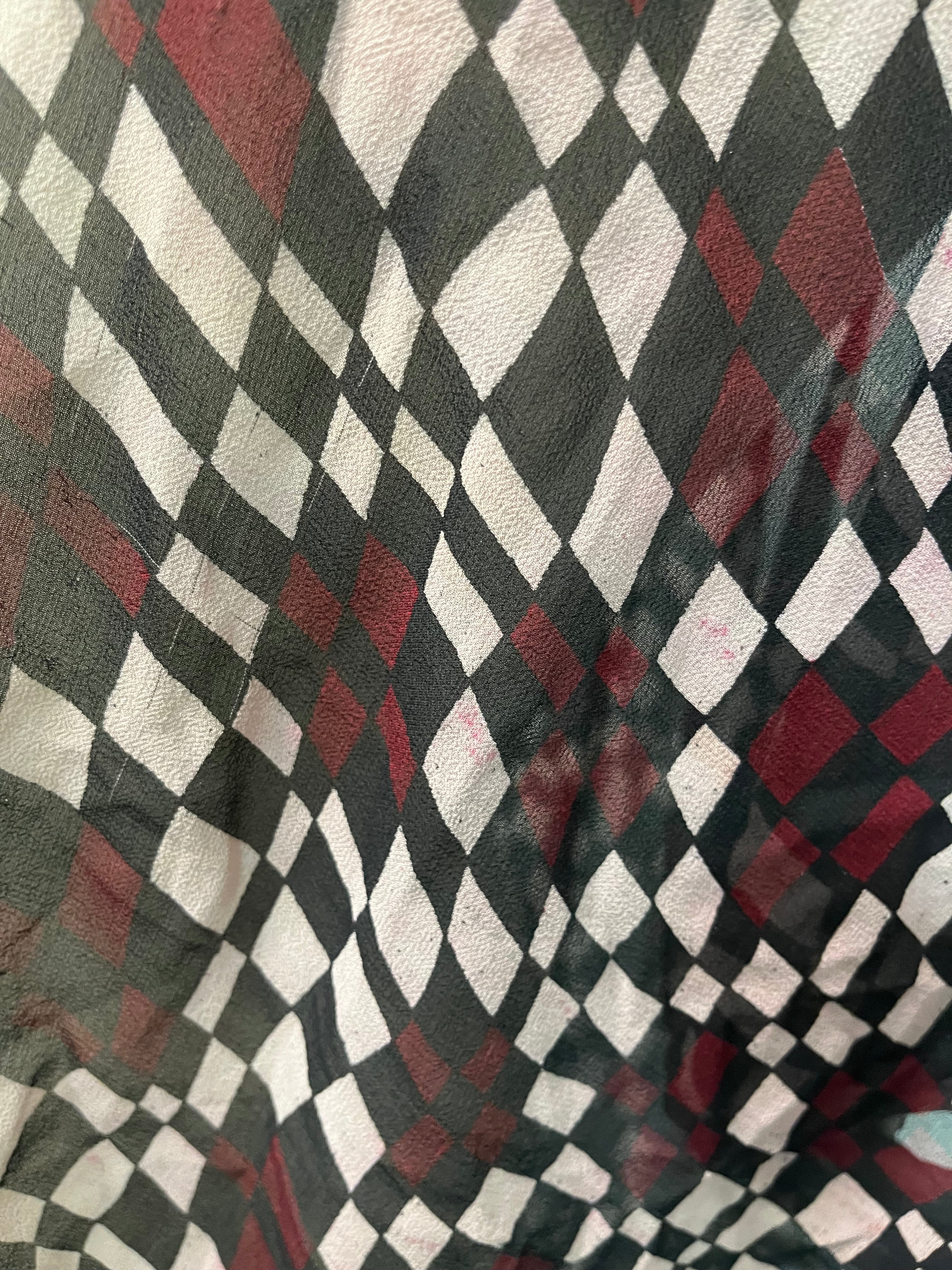 PRG7562 Sheer Wabi Sabi Pure Silk Waterfall Top