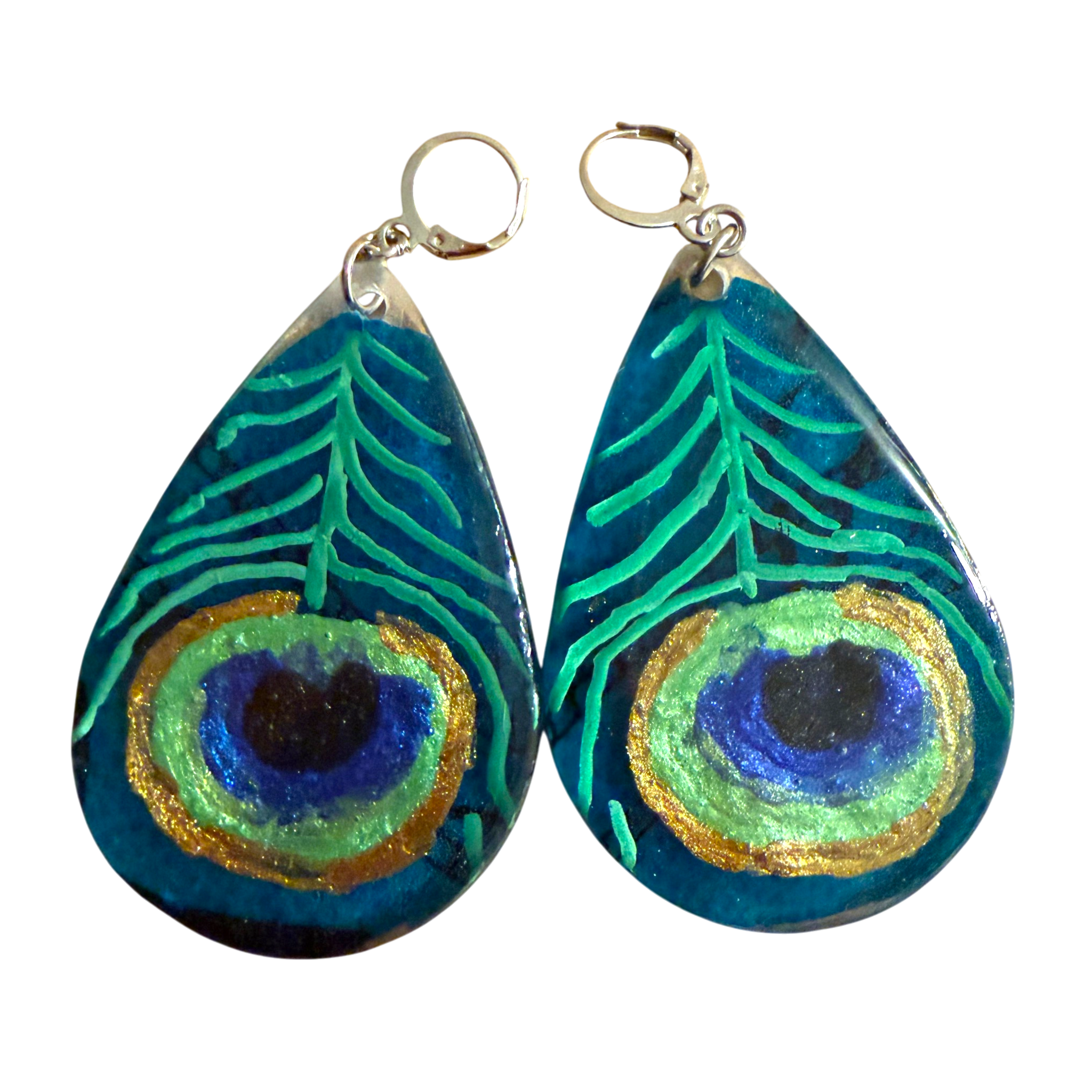 Subash Peacock Earrings