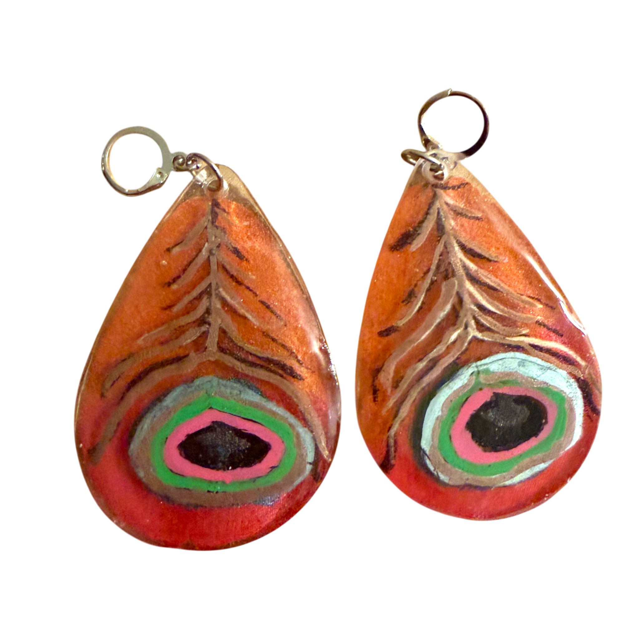 Heathcliffe Peacock Earrings