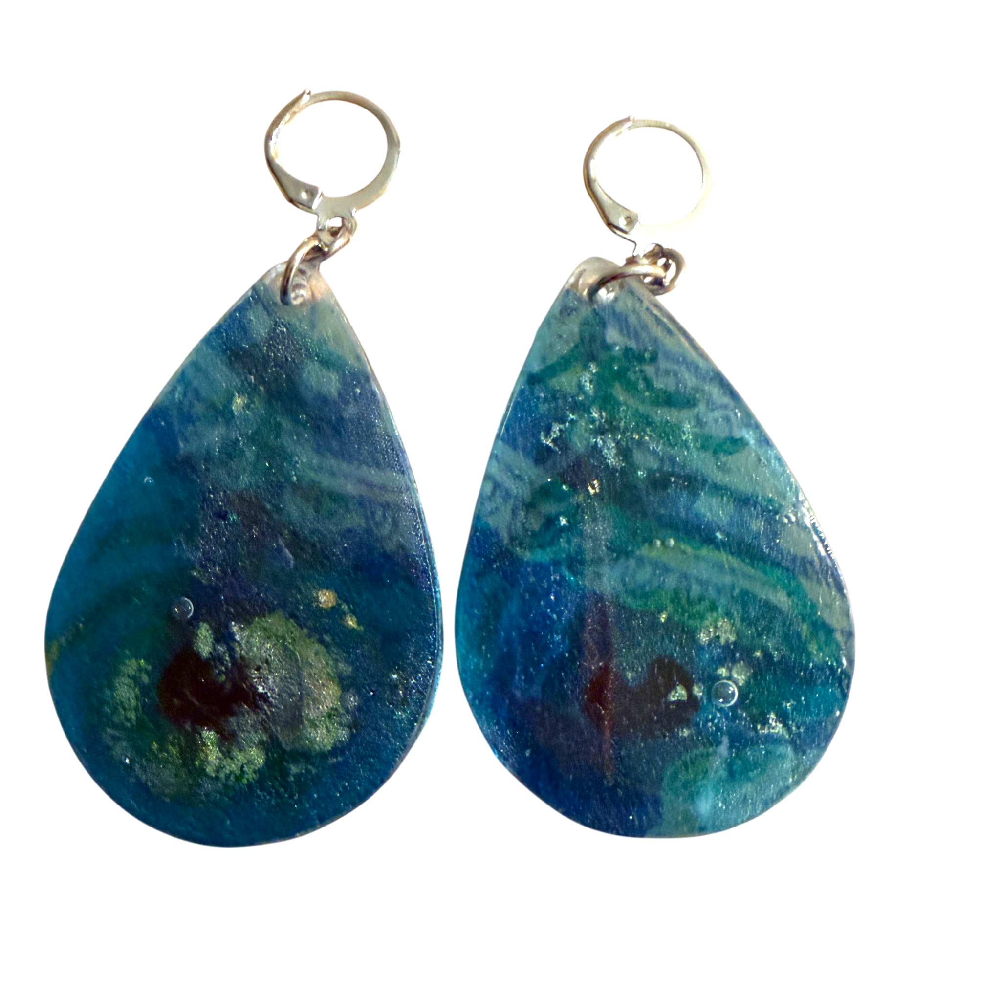 Marvin Peacock Earrings