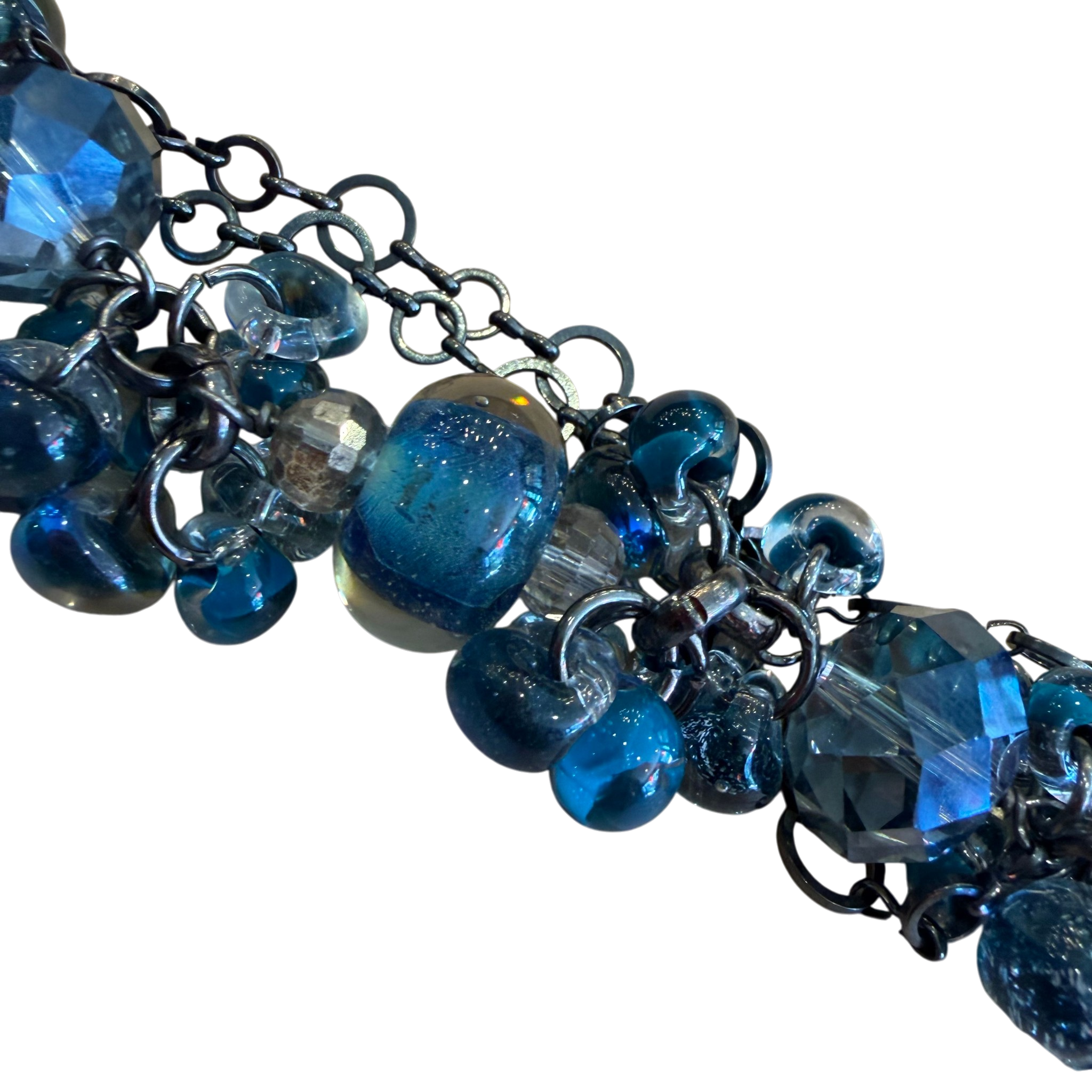 Starry Night Glass Bracelet