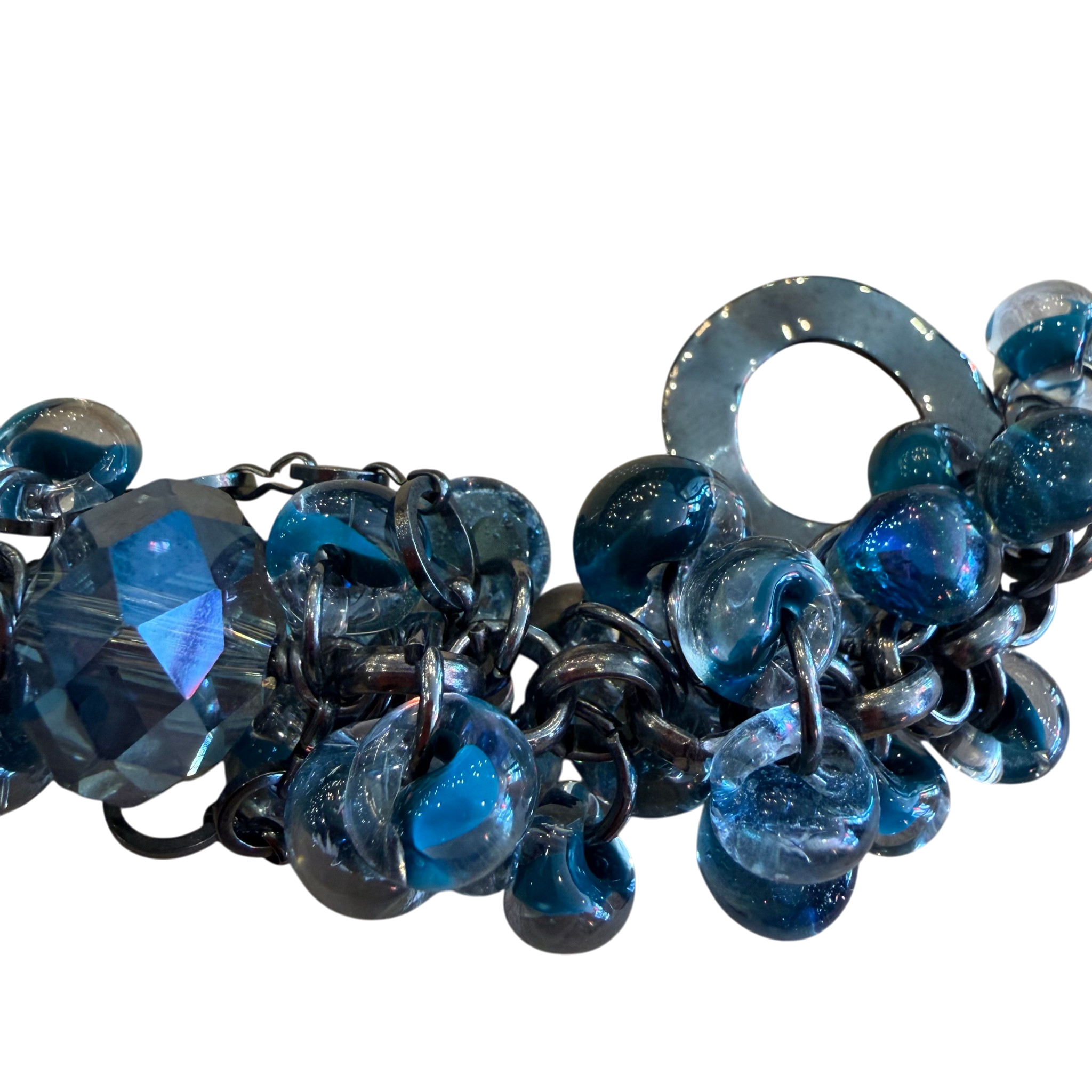 Starry Night Glass Bracelet