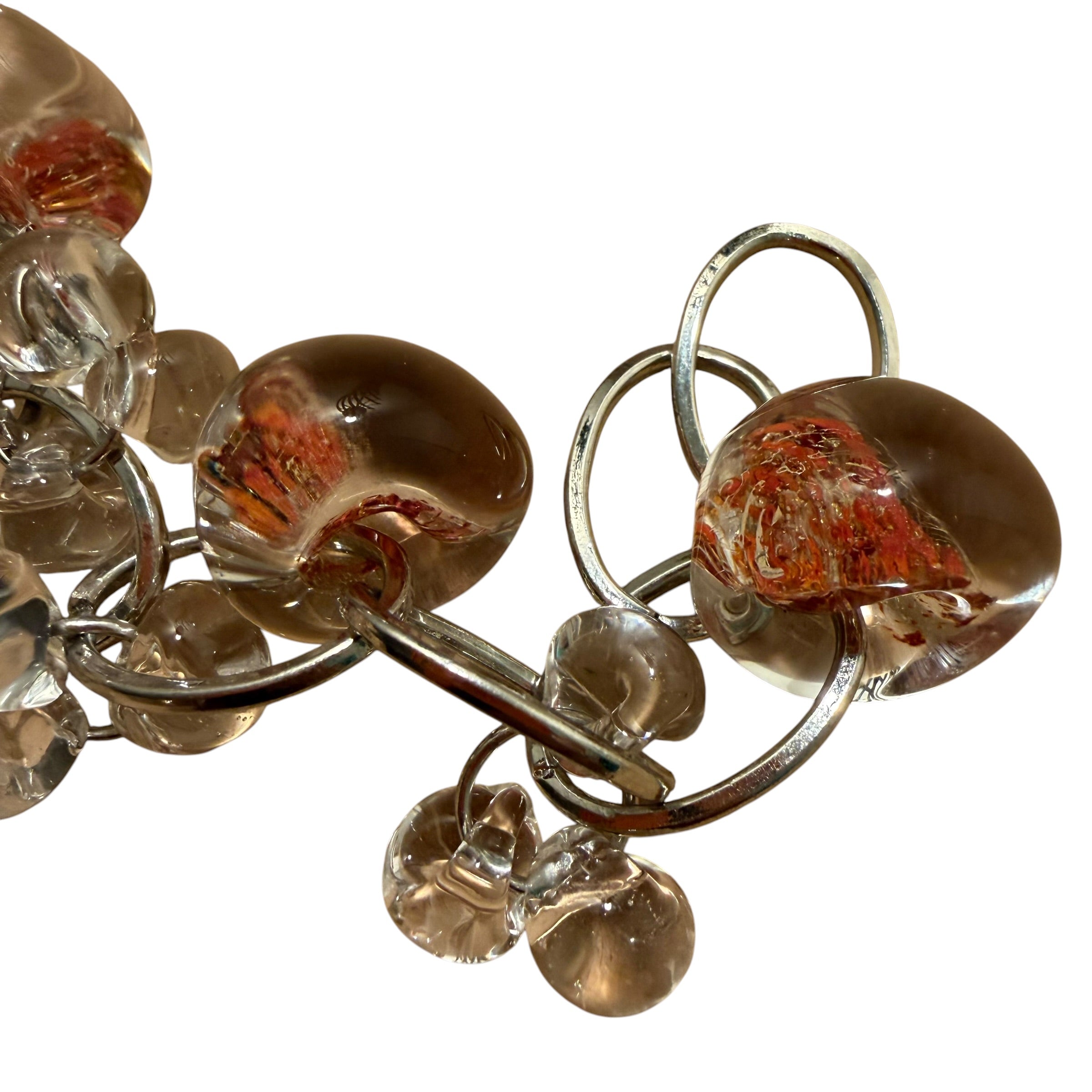 Gold Rush Glass Bracelet