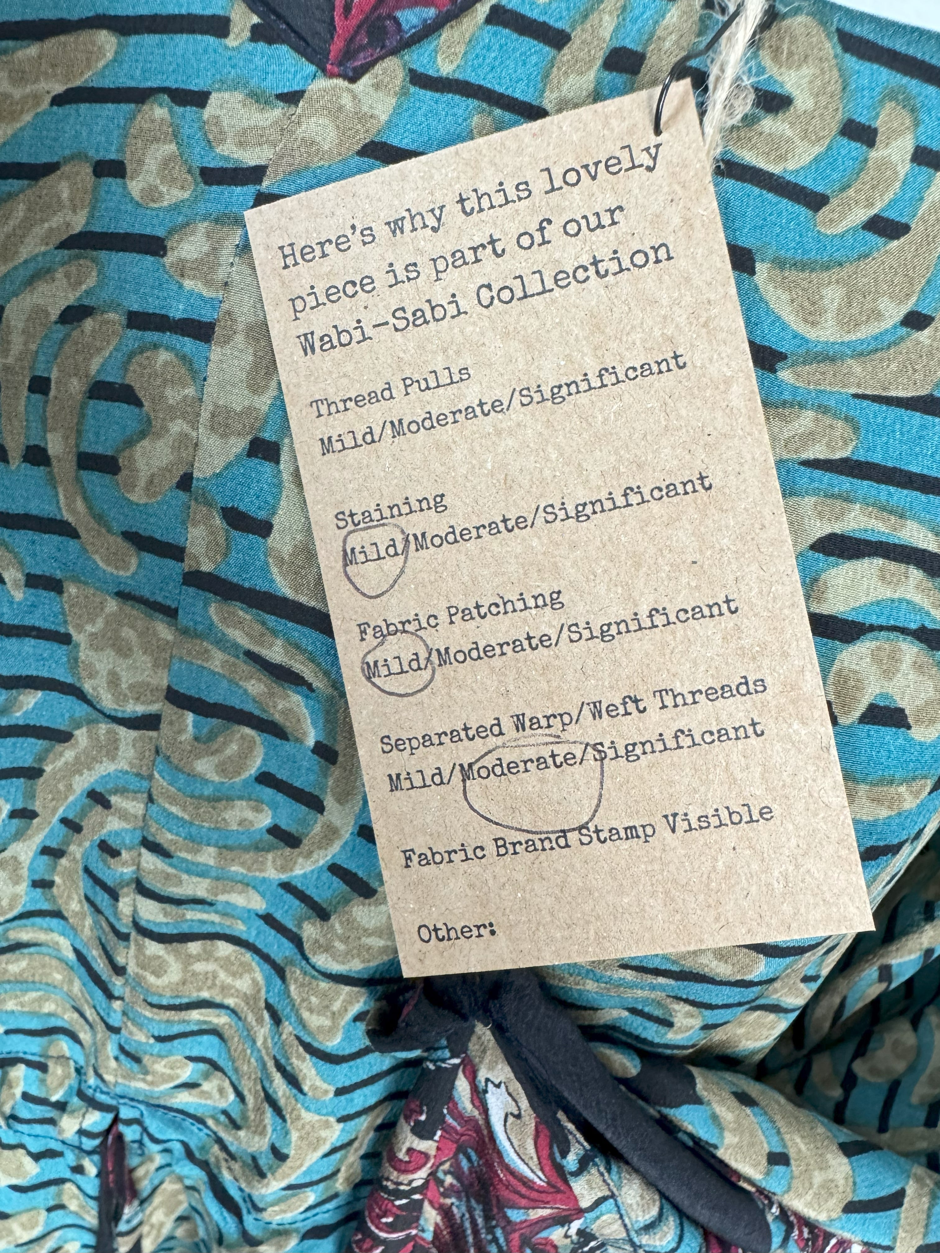 PRC6762 Wabi Sabi Pure Silk Maxi Kaftan