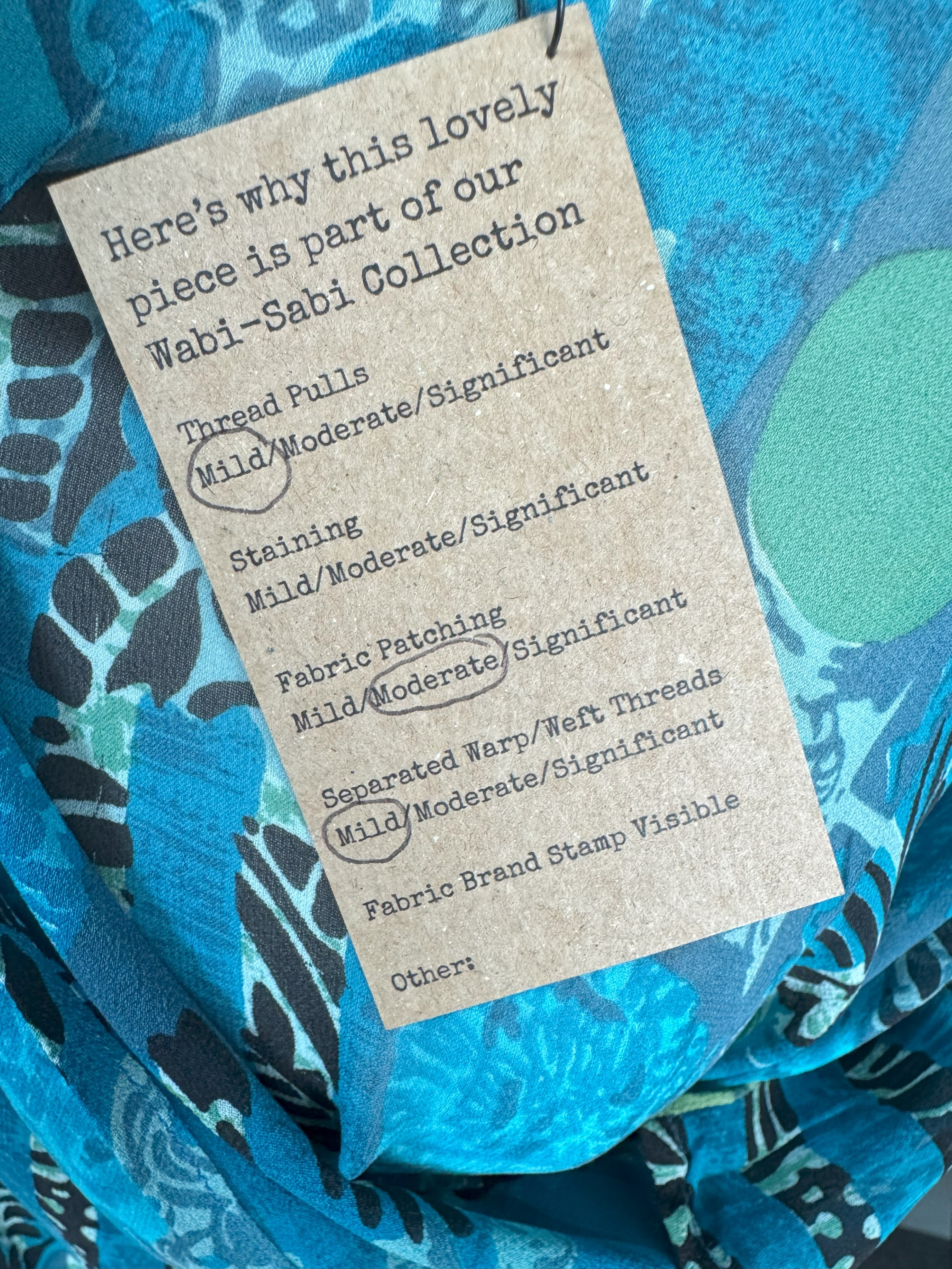 PRG6781 Sheer Wabi Sabi Pure Silk Maxi Kaftan