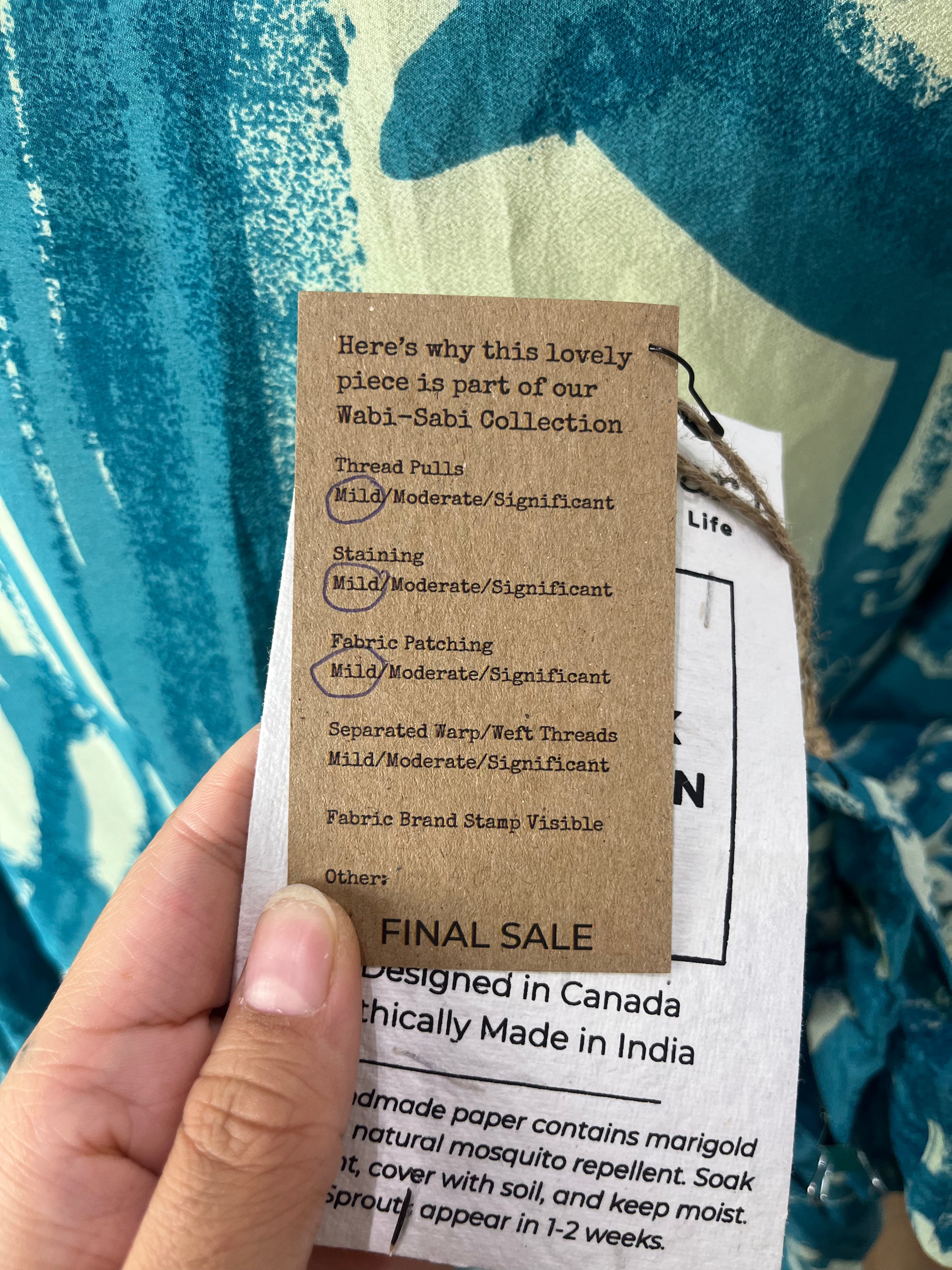 PRC7895 Wabi Sabi Pure Silk Bolero