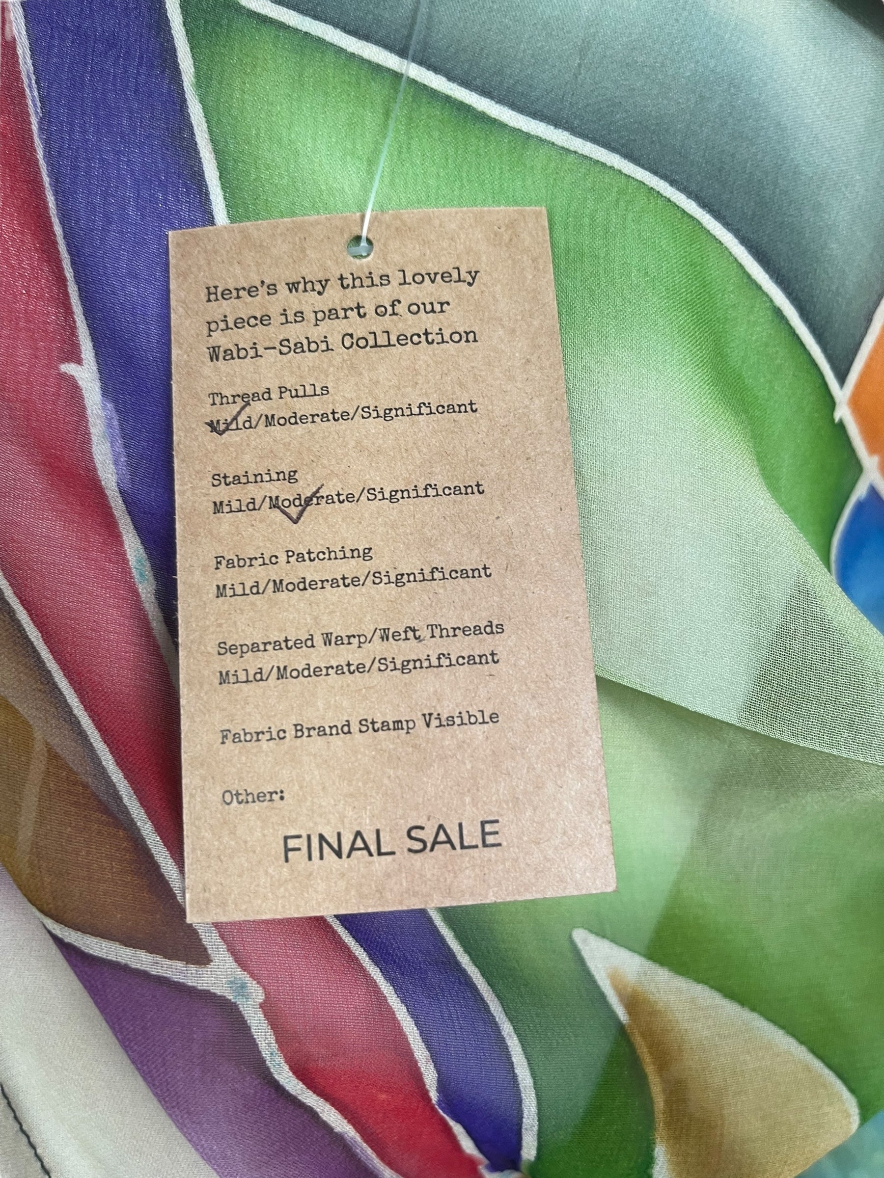 PRG8141 Sheer Wabi Sabi Pure Silk Cardigan