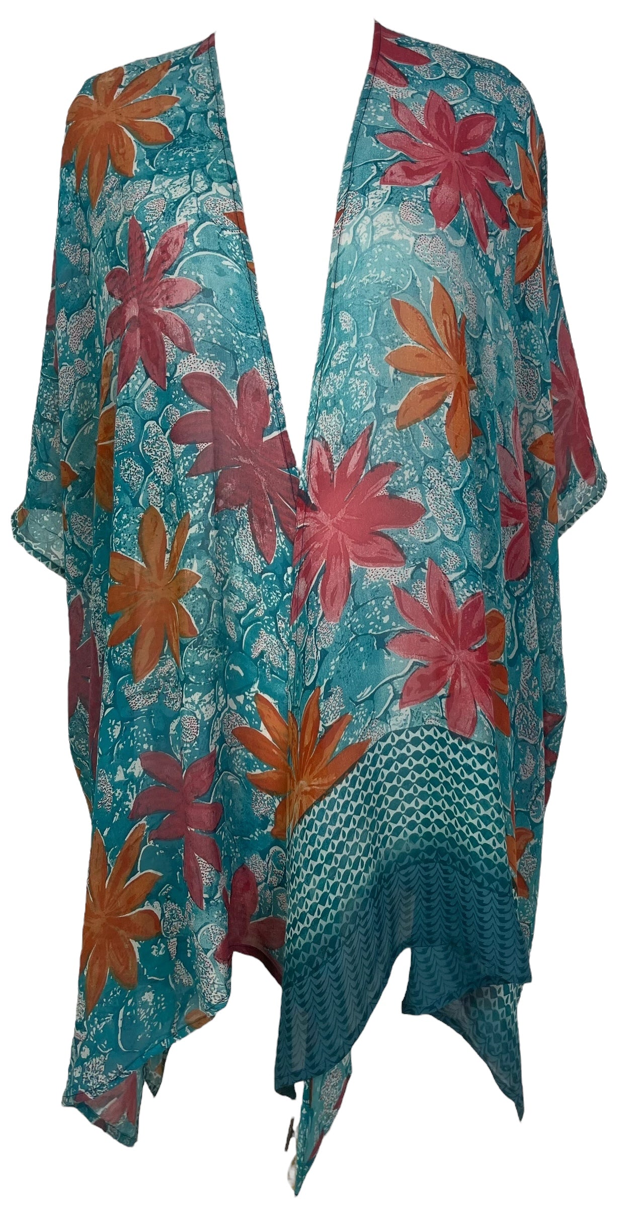 PREVIEW PRG8111 Sheer Wabi Sabi Pure Silk Cardigan