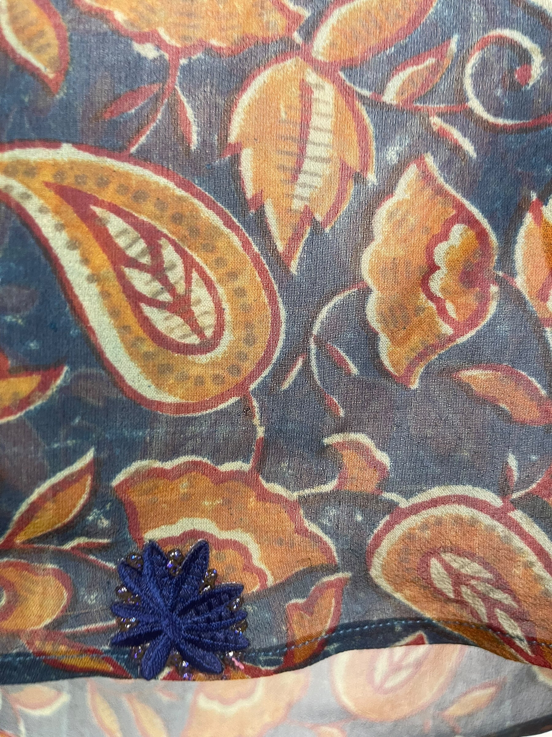 PRG8107 Sheer Wabi Sabi Pure Silk Cardigan