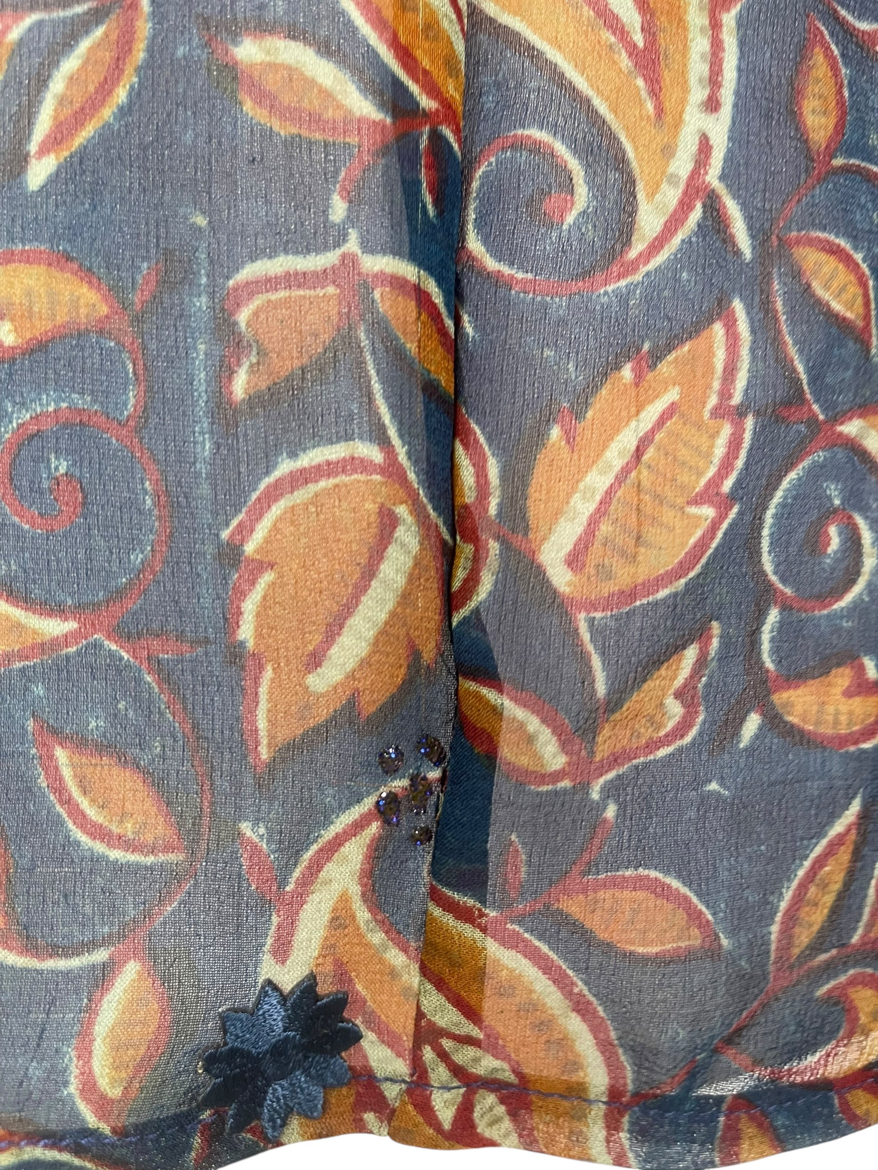 PRG8107 Sheer Wabi Sabi Pure Silk Cardigan