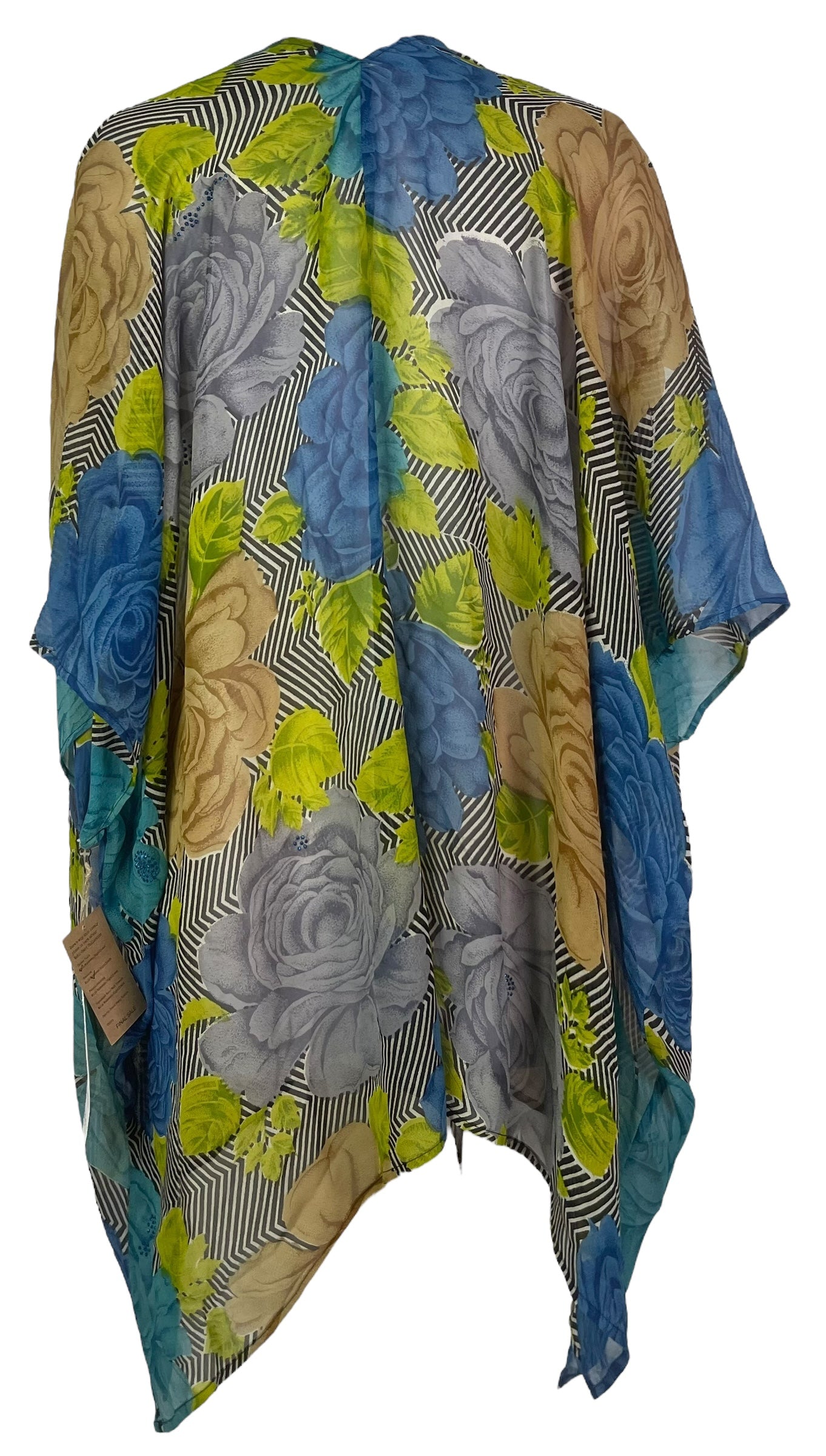 PRG8154 Sheer Wabi Sabi Pure Silk Cardigan