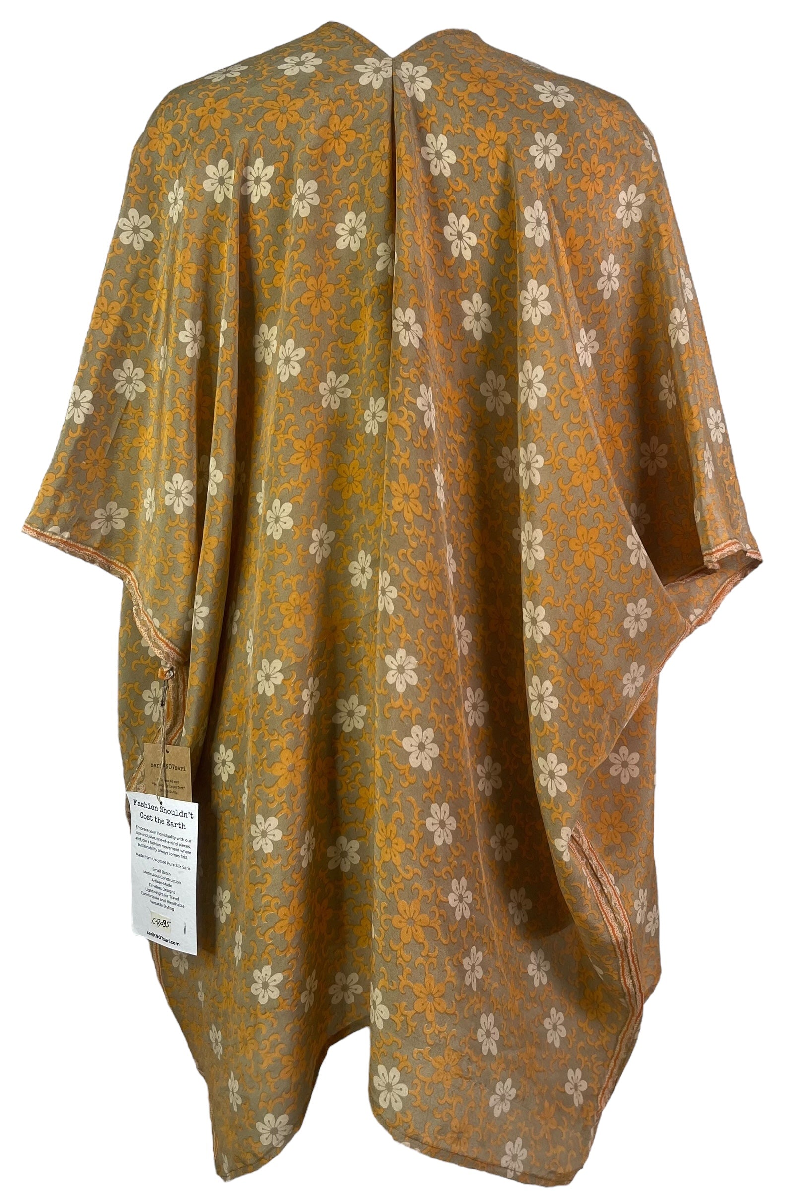 PREVIEW PRC8095 Wabi Sabi Pure Silk Cardigan