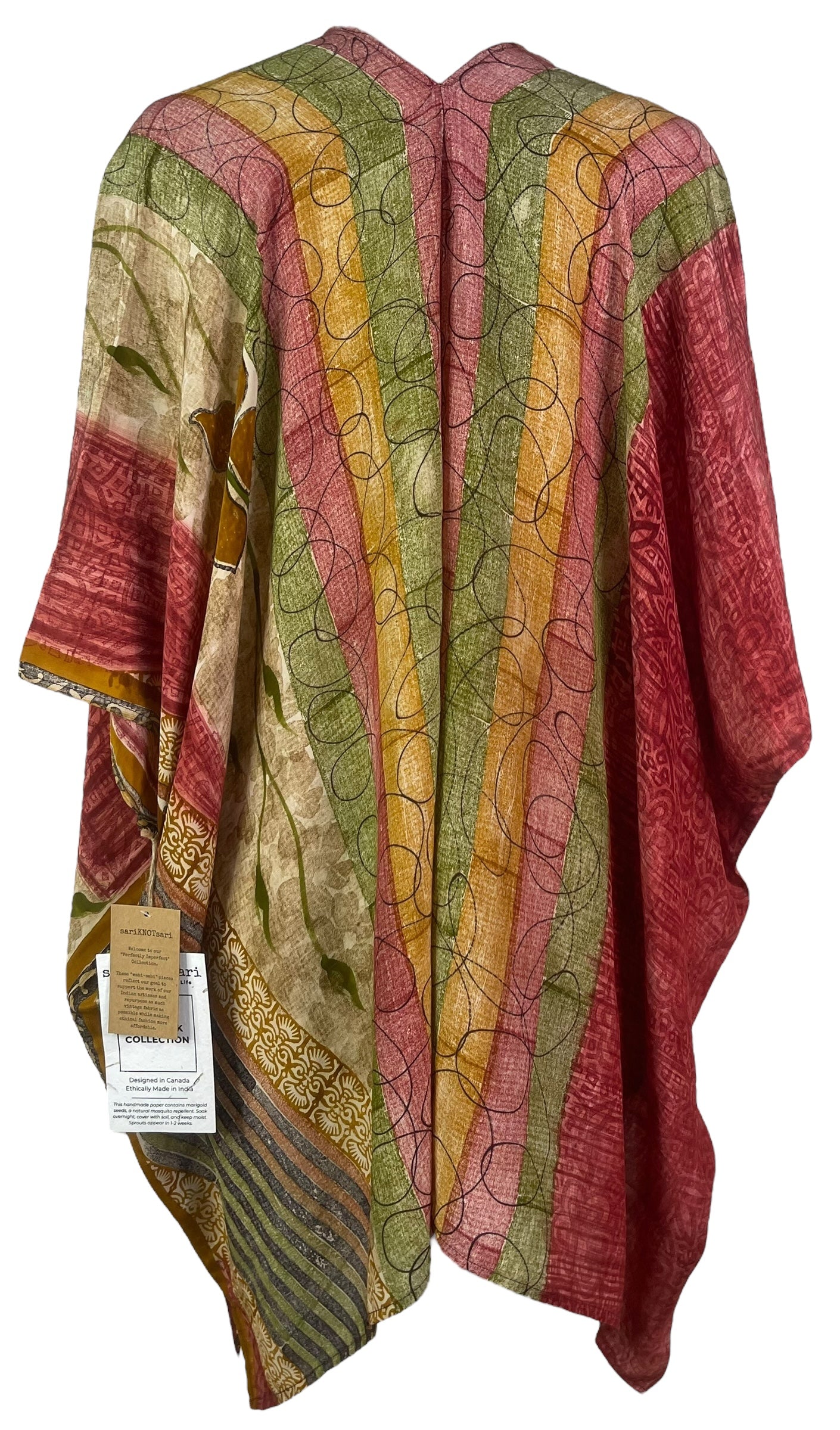 PREVIEW PRC8093 Wabi Sabi Pure Silk Cardigan