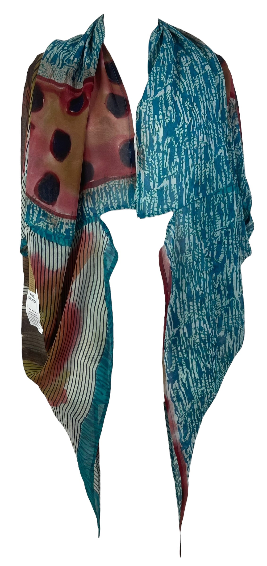 PRG8134 Sheer Wabi Sabi Pure Silk Cardigan