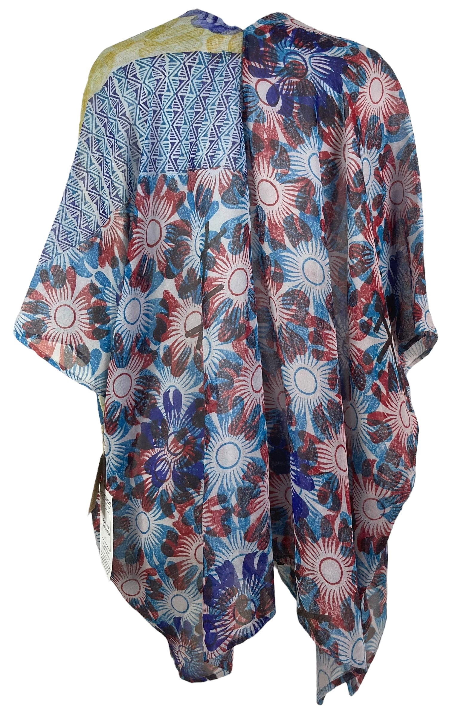 PRG8125 Sheer Wabi Sabi Pure Silk Cardigan