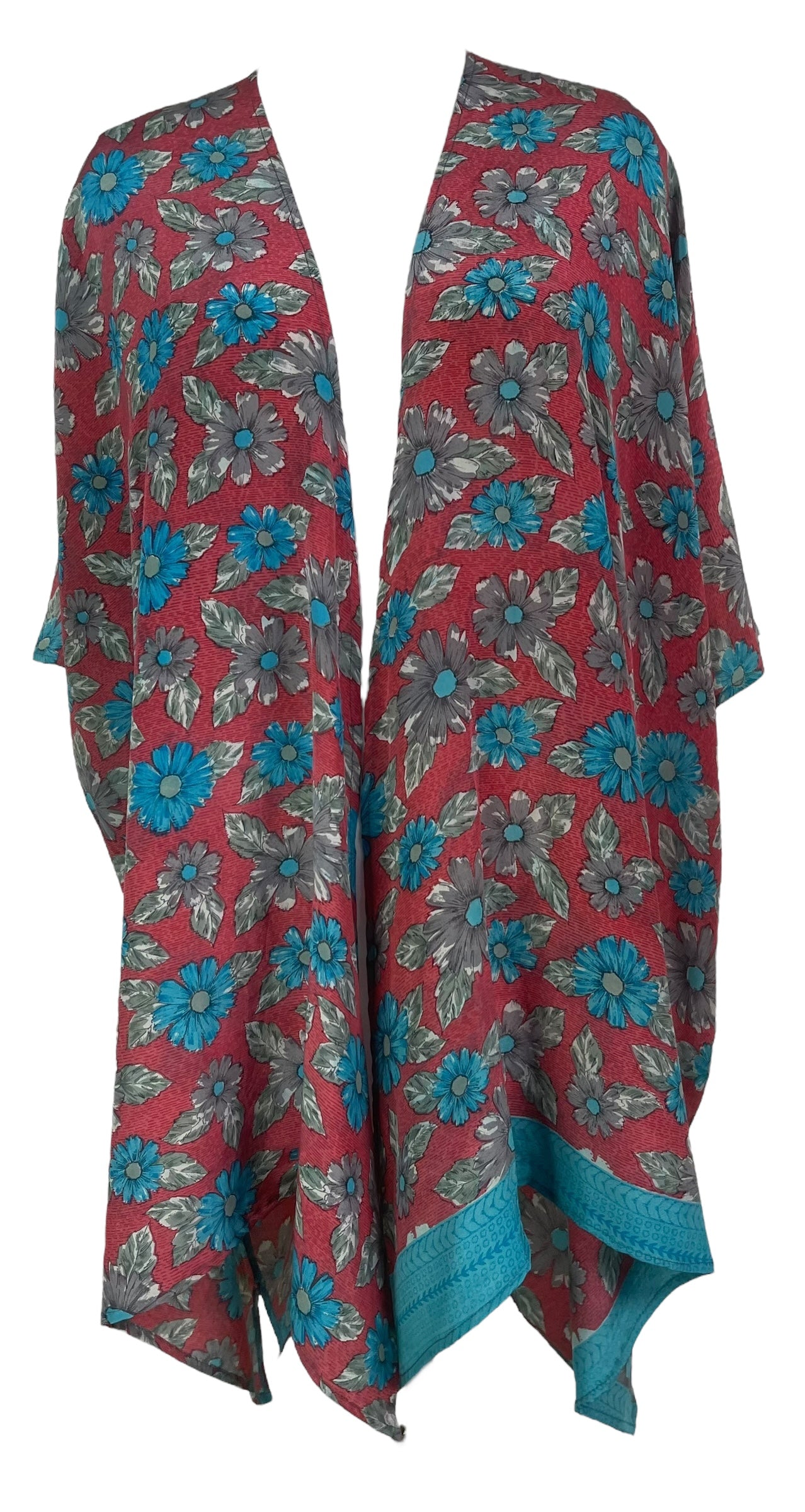 PRC8071 Wabi Sabi Pure Silk Cardigan